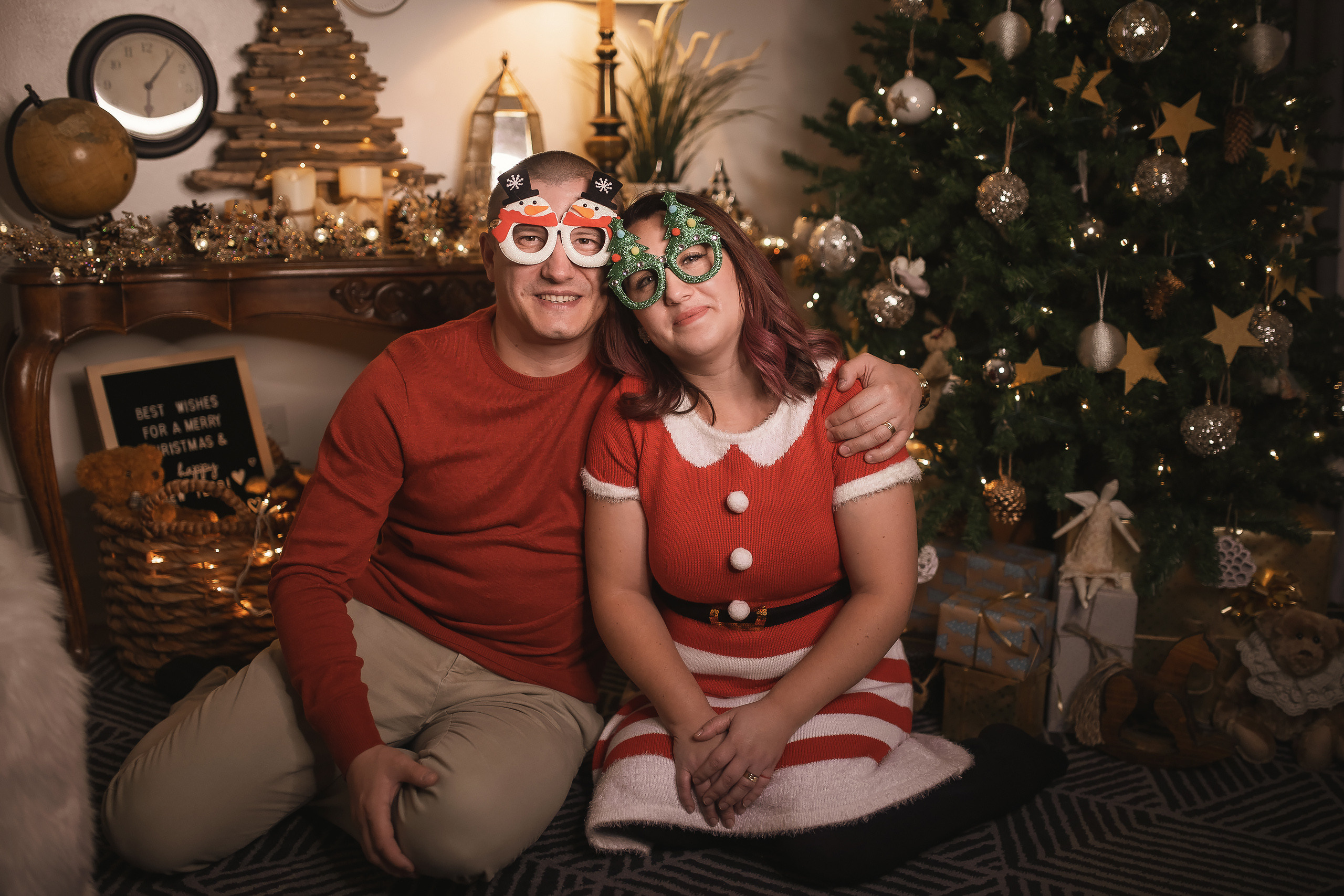 11.28.2020 Christmas Family Photoshoot 7. Wedding family event photographer in Chicago Nick Yushevich