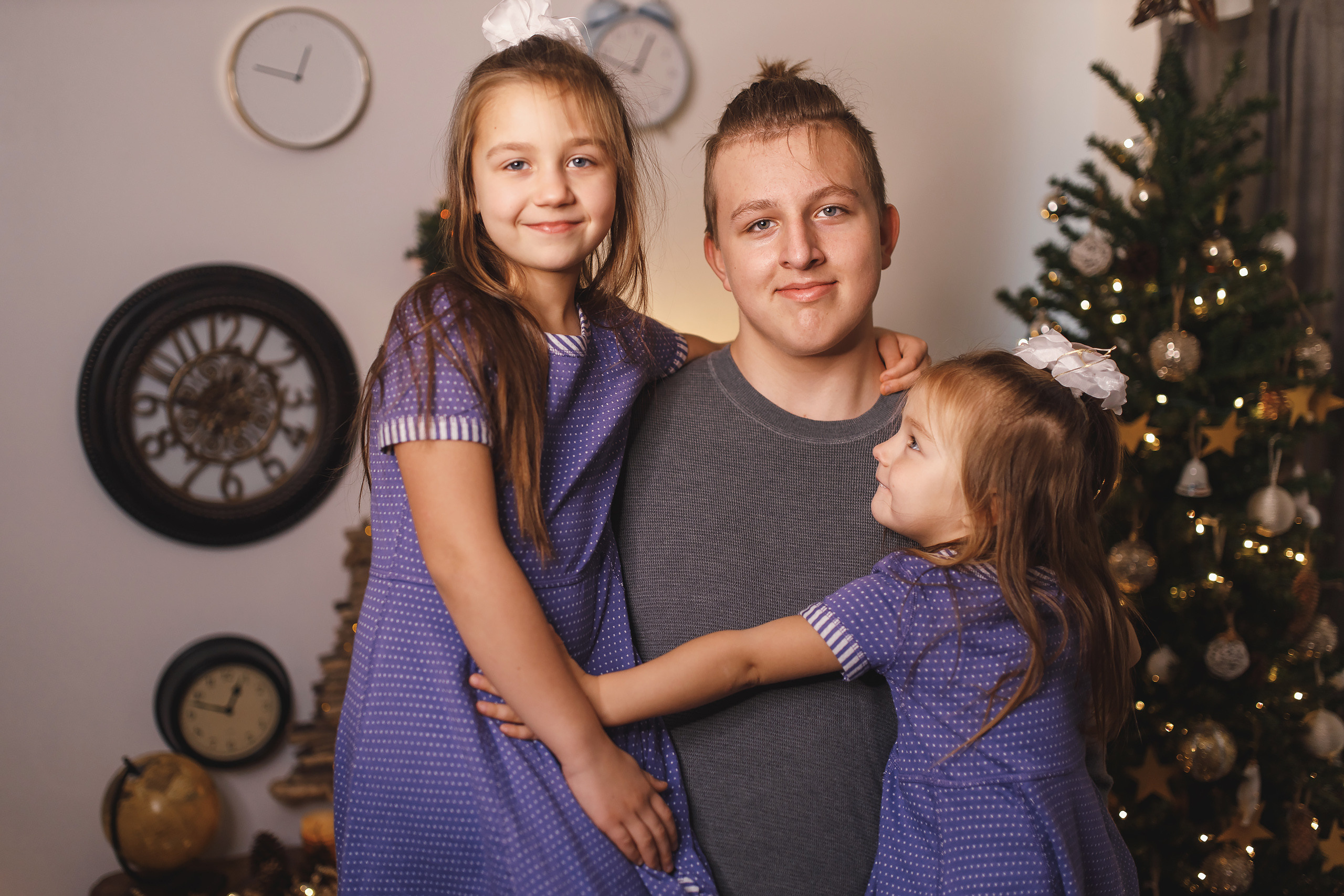 11.15.2020 Christmas Family Photoshoot 3. Wedding family event photographer in Chicago Nick Yushevich