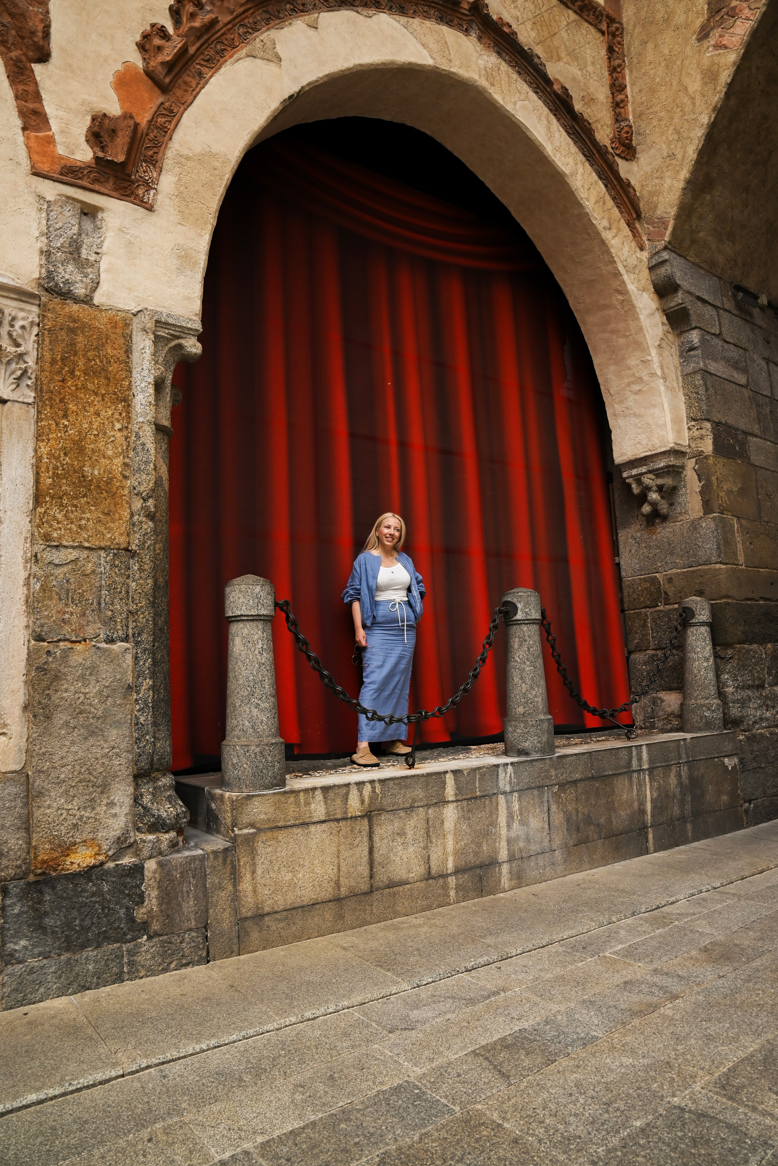 Walking in the center of Milan