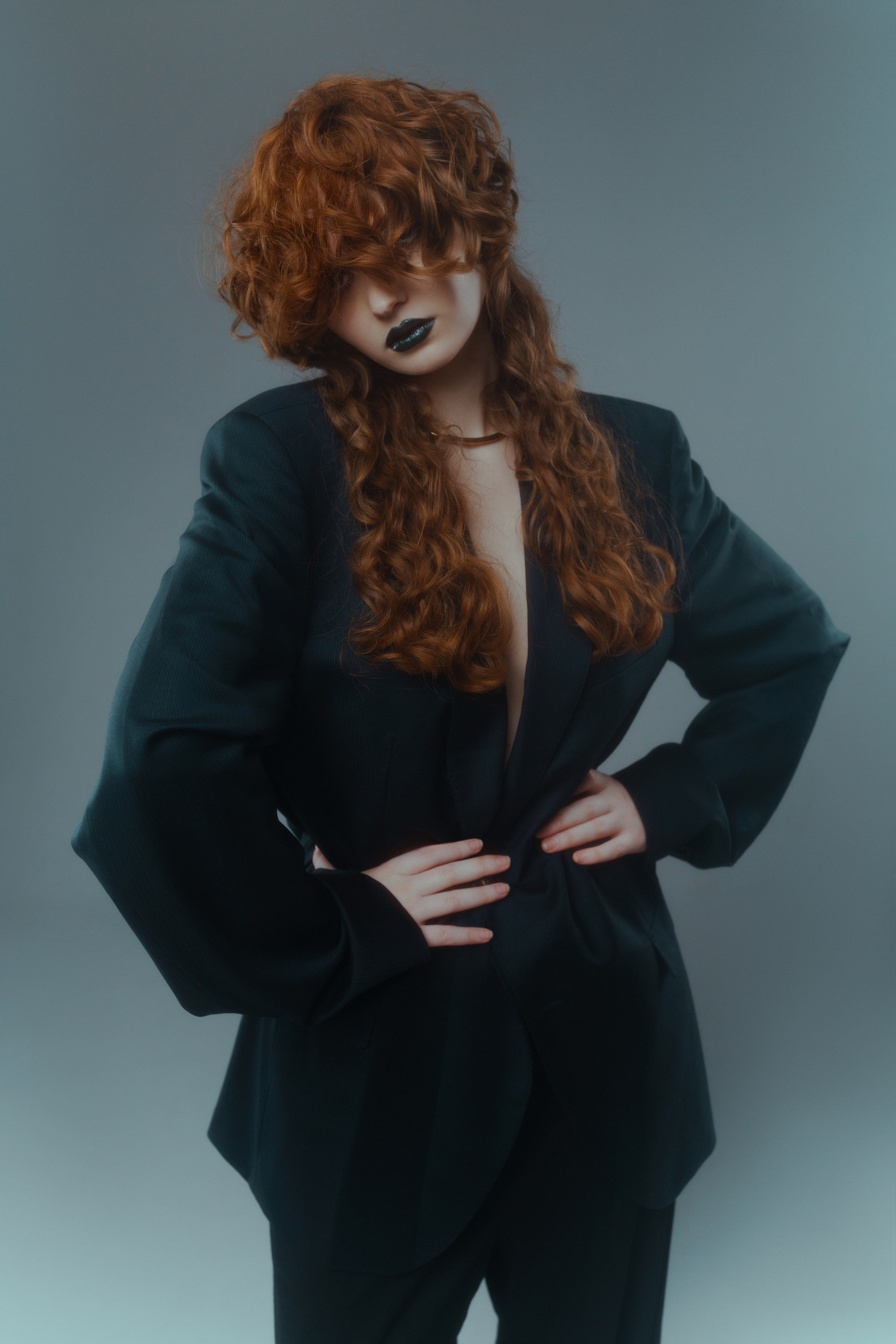 Fiery. Project hair for Davines. Sasha Veideman Photo