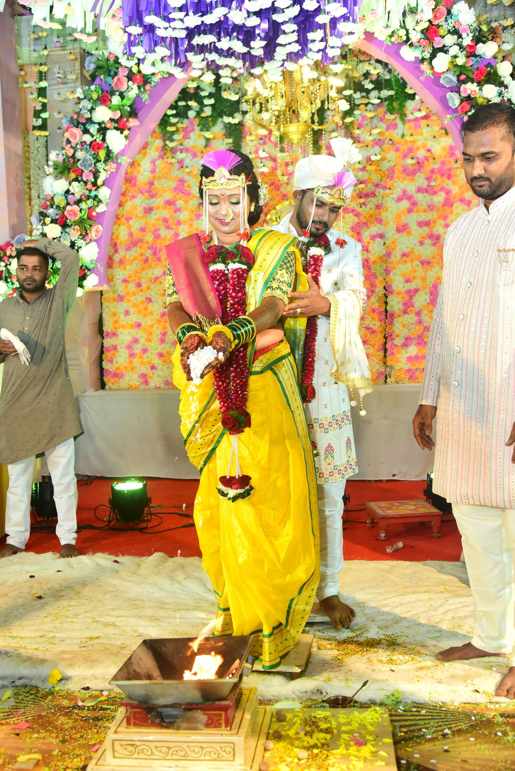 Divya weds Siddhesh. “Ajay Digital Photo Studio — Capturing Timeless Wedding Moments”