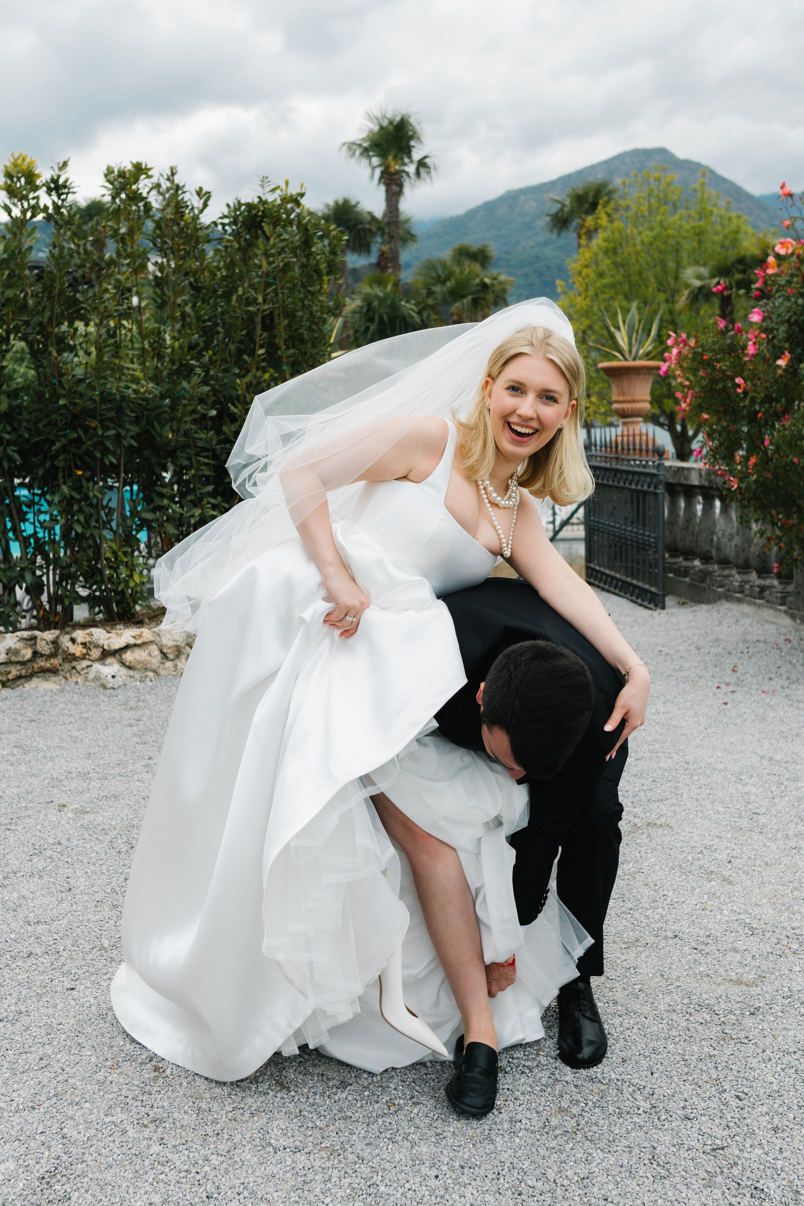 Ksenia and Andrew, Villa Serbelloni, Bellagio. Фотограф в Милане Анна Линник