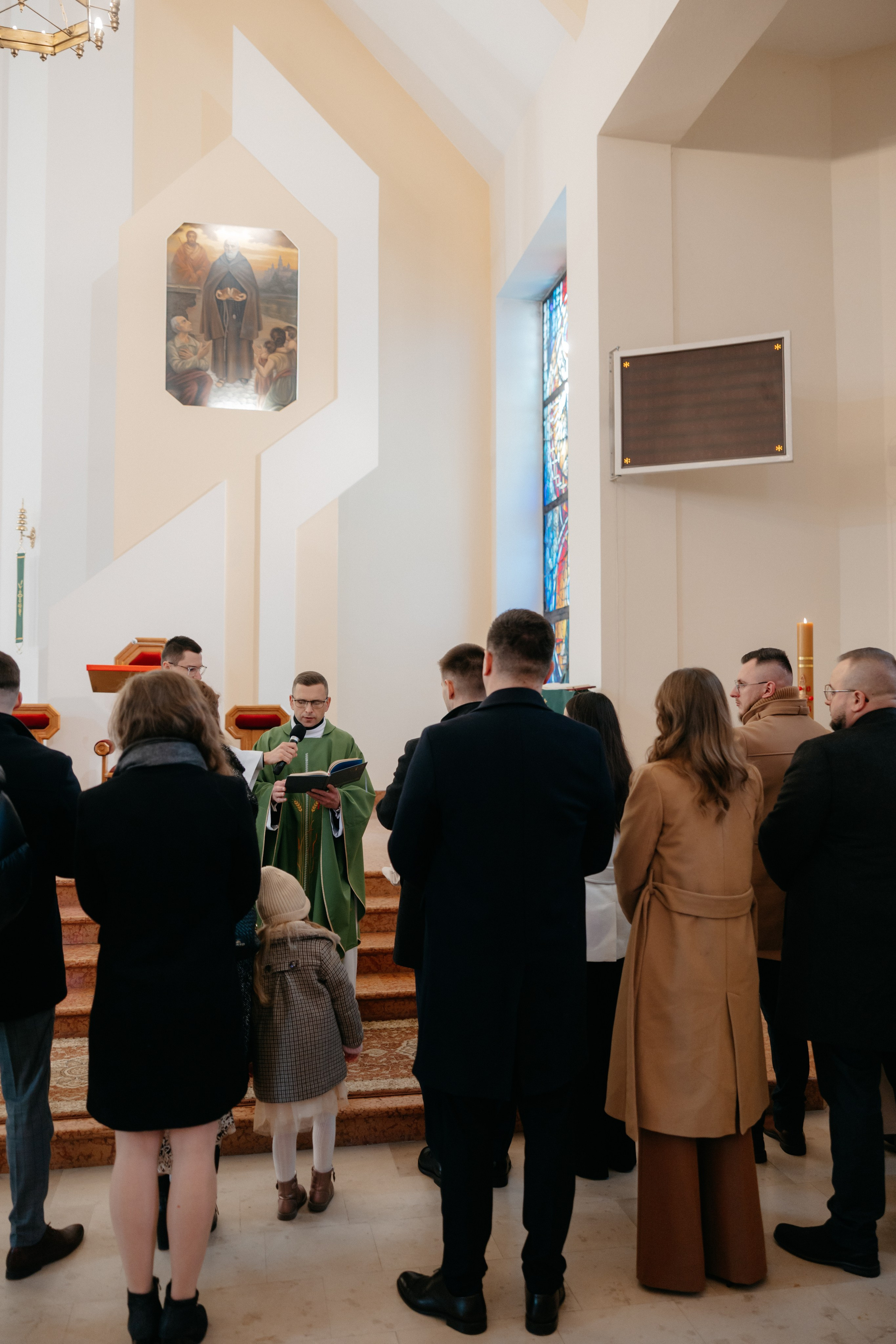 Chrzest Święty Amelki. Fotograf Siedlce