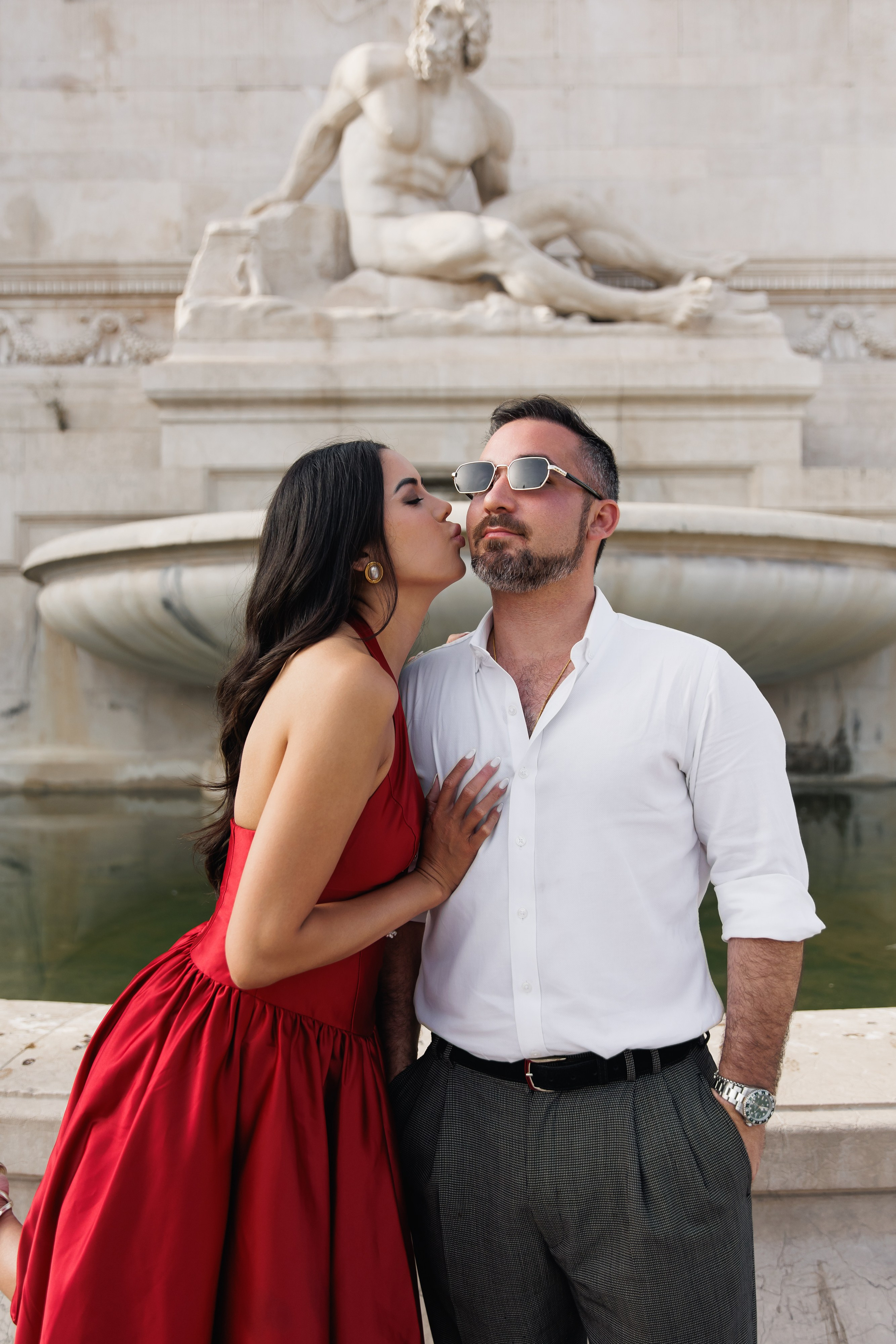 Veroniva & Dean. Wedding Photographer Rome Tuscany Como Sicily Puglia Amalfy Italy- Oksana Savenchuk