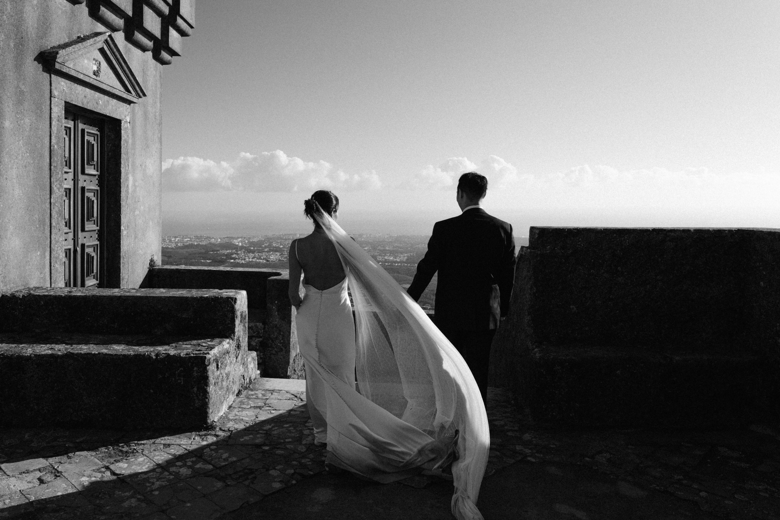 Sintra Elopement at Cabo da Roca Cliffs | Portugal. Lisbon Wedding Photographer | Timeless Documentary Wedding Photography