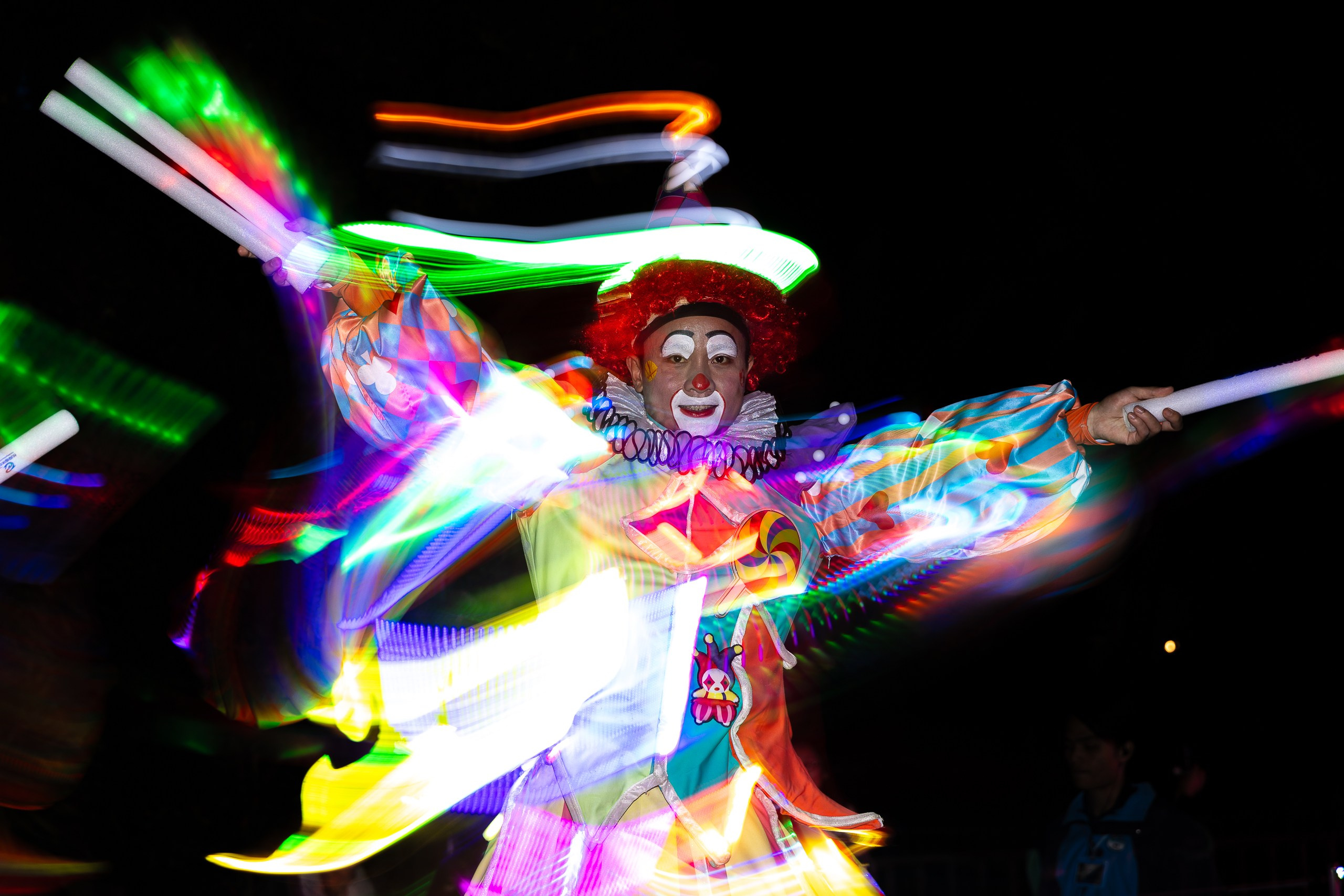 Ночной парад freezlight