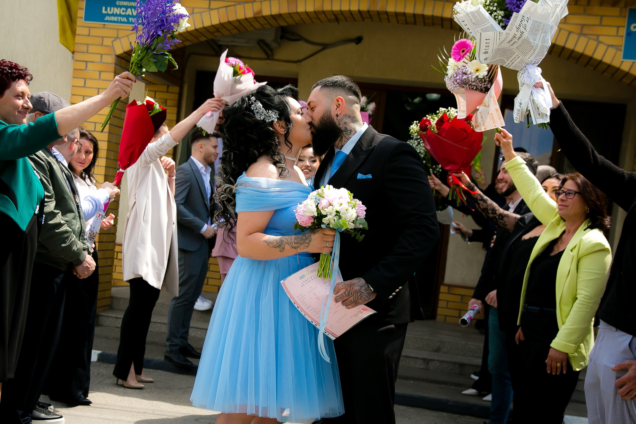 Cătălina & Marian 💙 Cununie civilă. DP Events — echipă foto-video din București, capturăm emoții și transformăm momentele în amintiri autentice