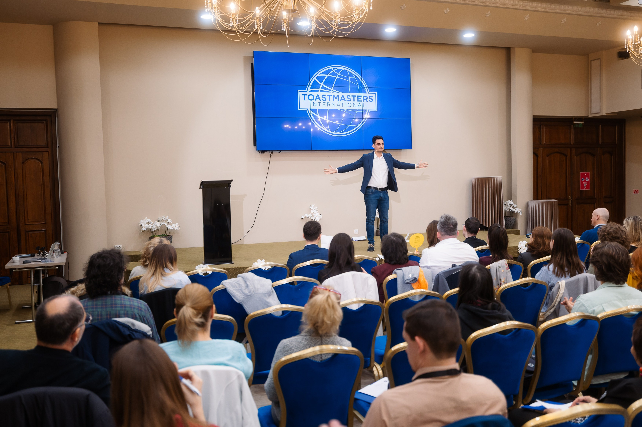 Toastmasters Conference. Marius Ciocan