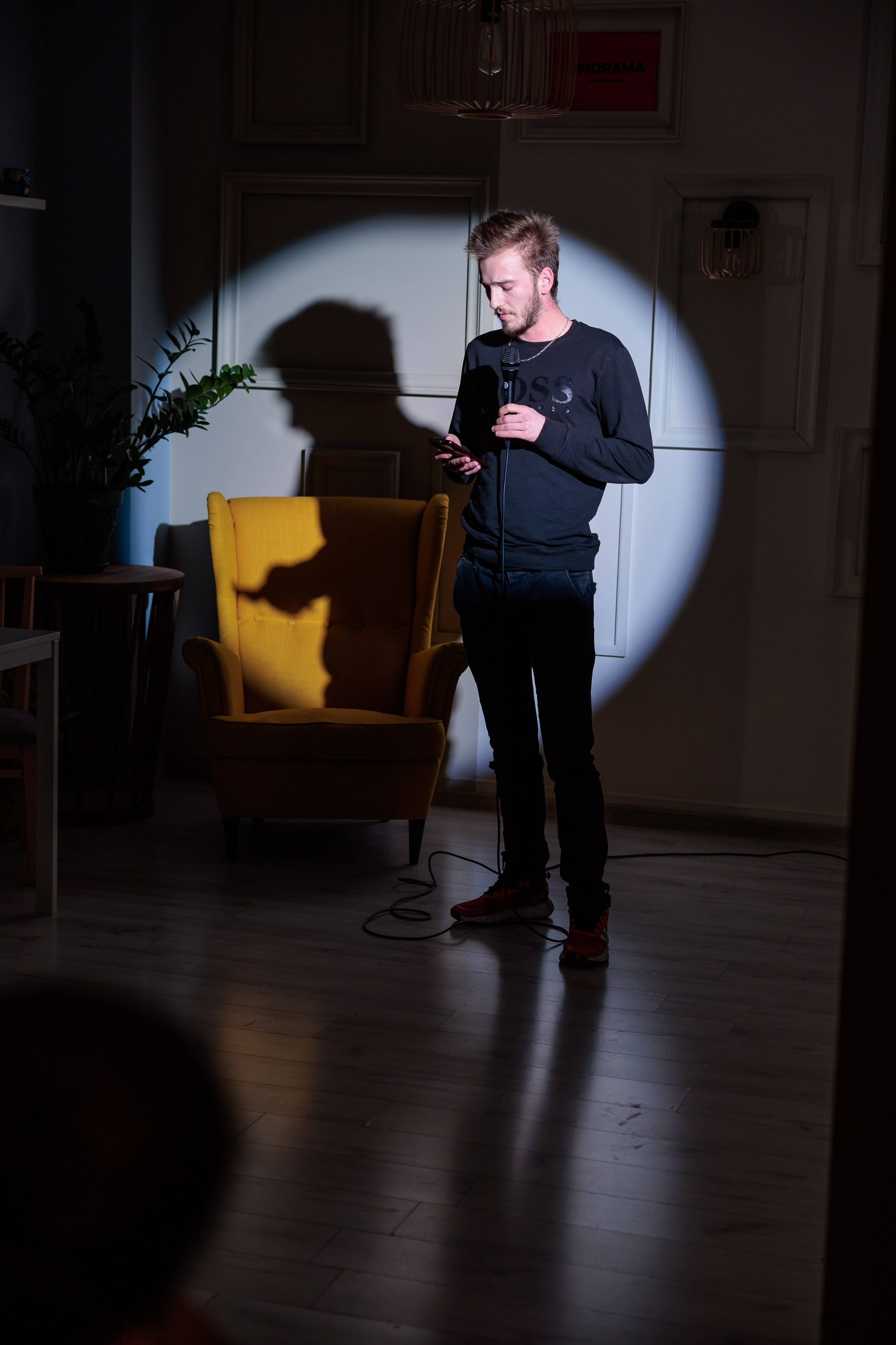 Open Mic - Caferamica. Marius Ciocan