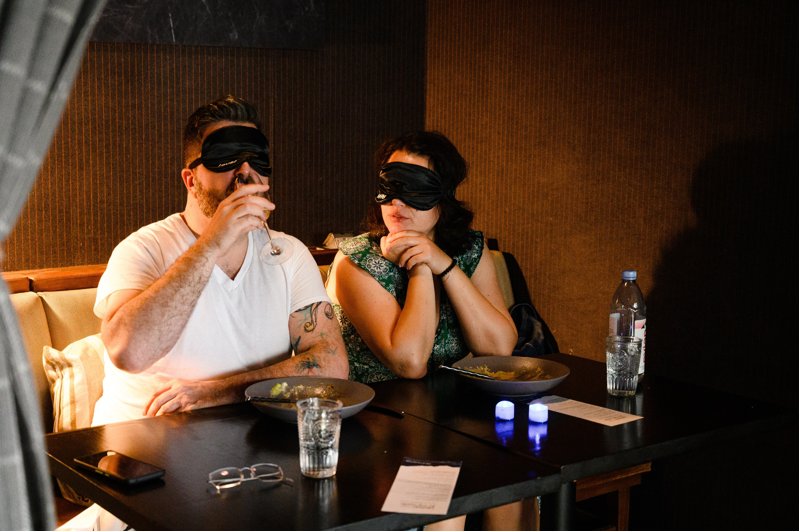 Dining in the Dark. Collective x Fever Seattle