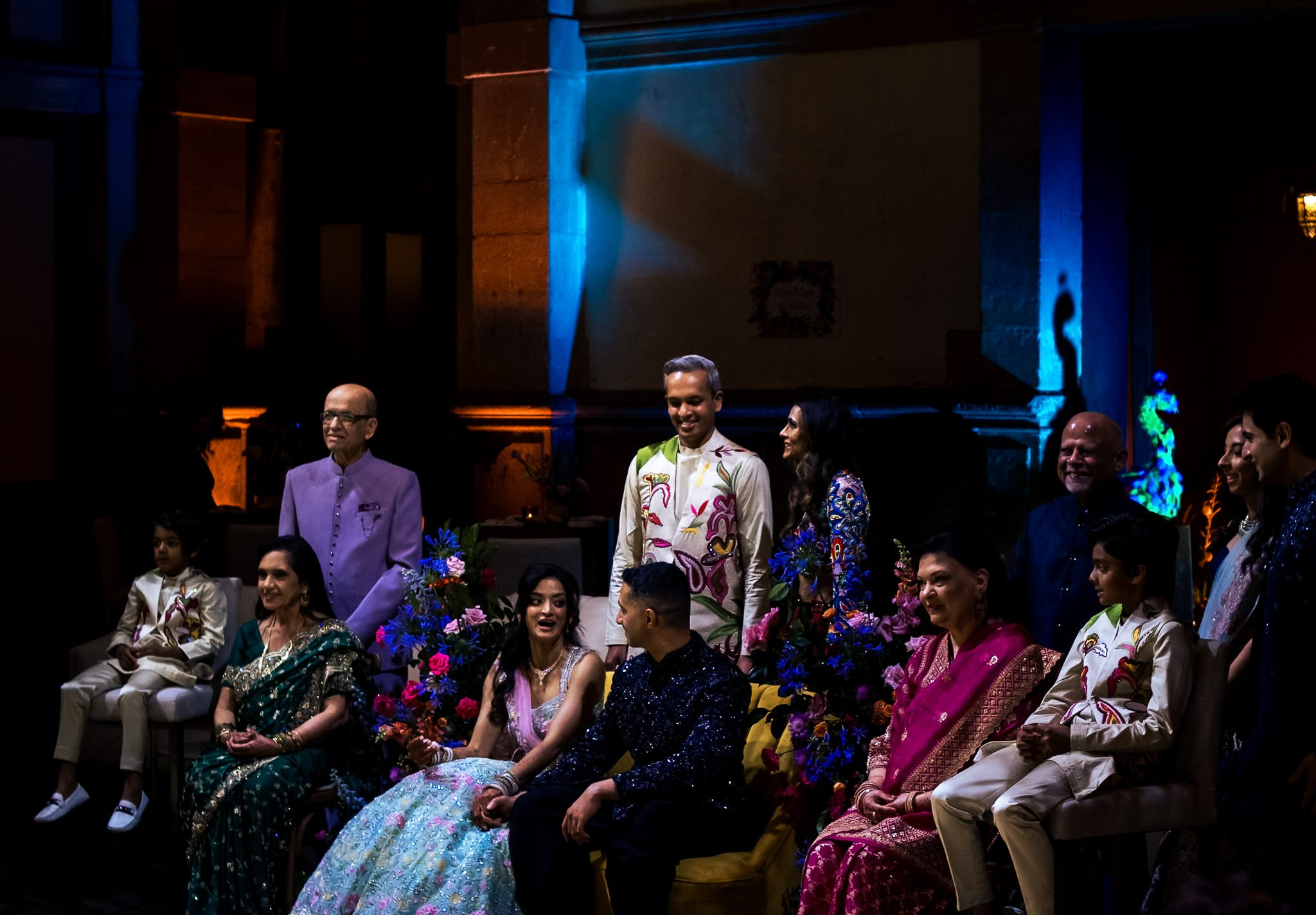 Aagya & Kishore. Wedding and family photographer in Mexico City