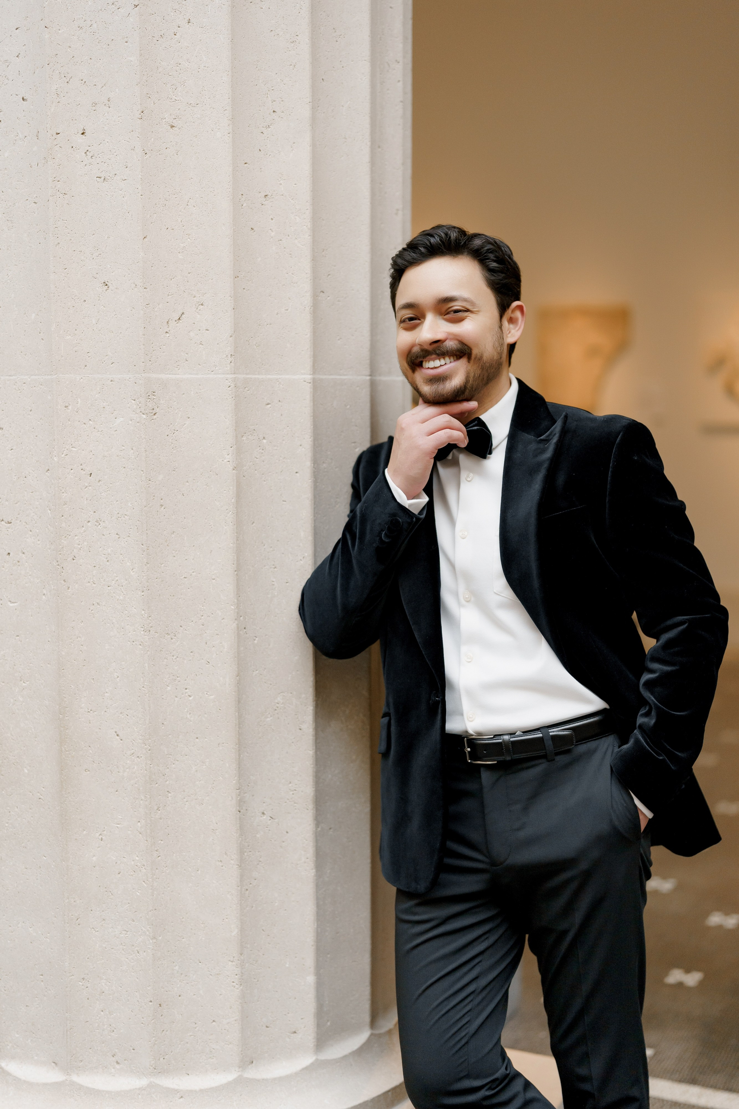 Caroline and Brendan’s Museum MET and Library Engagement Shoot. Wedding photographer and videographer New York | New Jersey