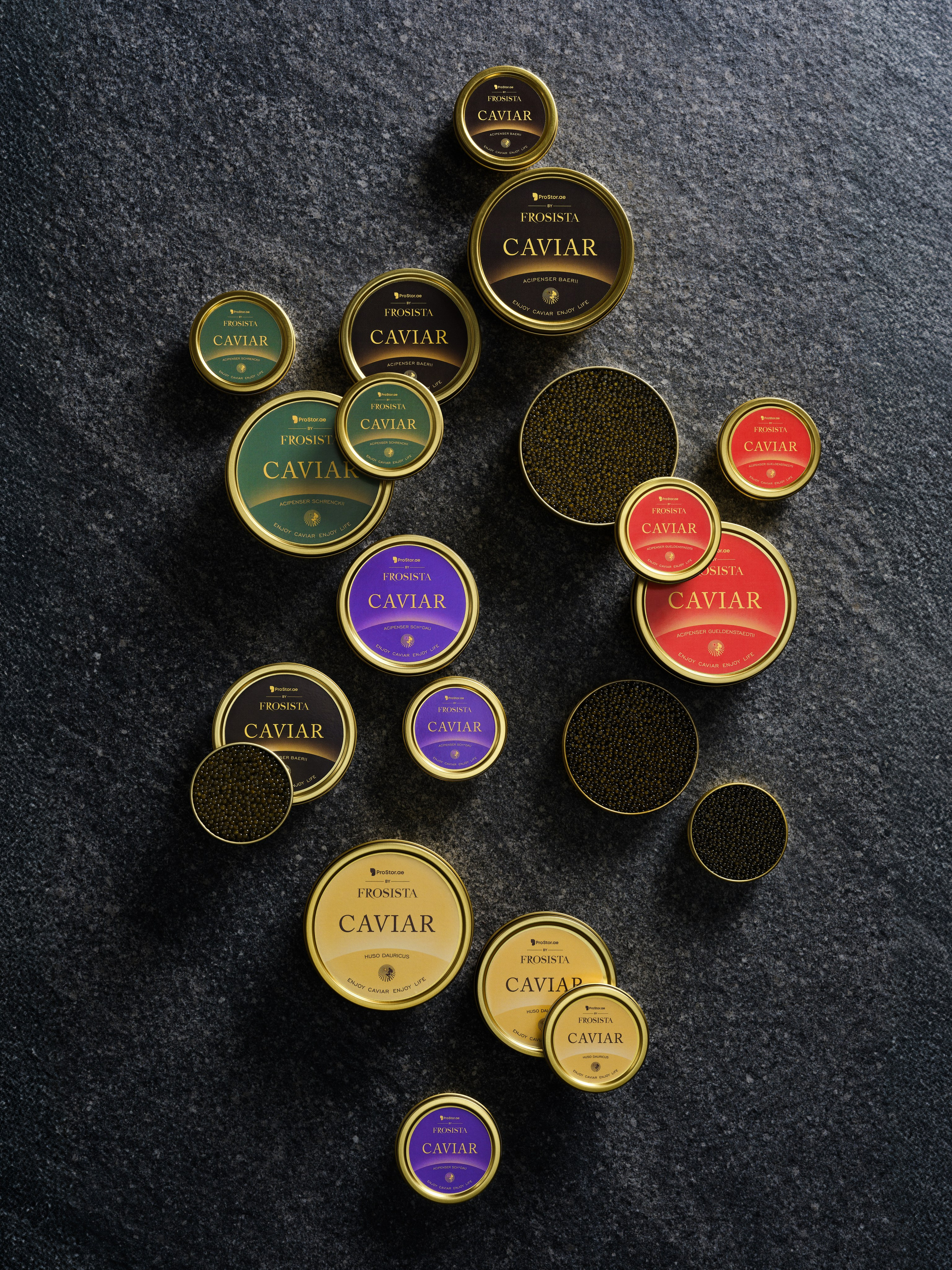 ProStor.ae caviar. Commercial photographer and filmmaker Kirill Fedotov