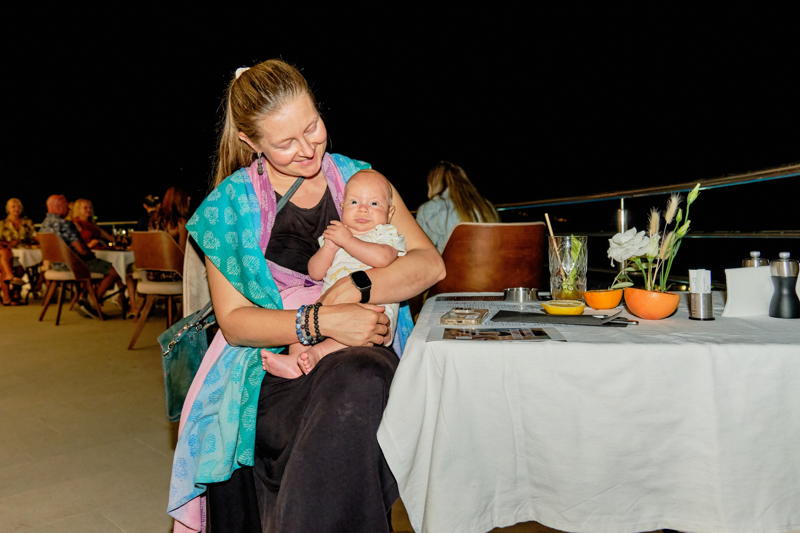 Photo report from the Zebra Restaurant’s birthday celebration. Becici, Montenegro. Photographer, photo artist Alena Novgorodtseva