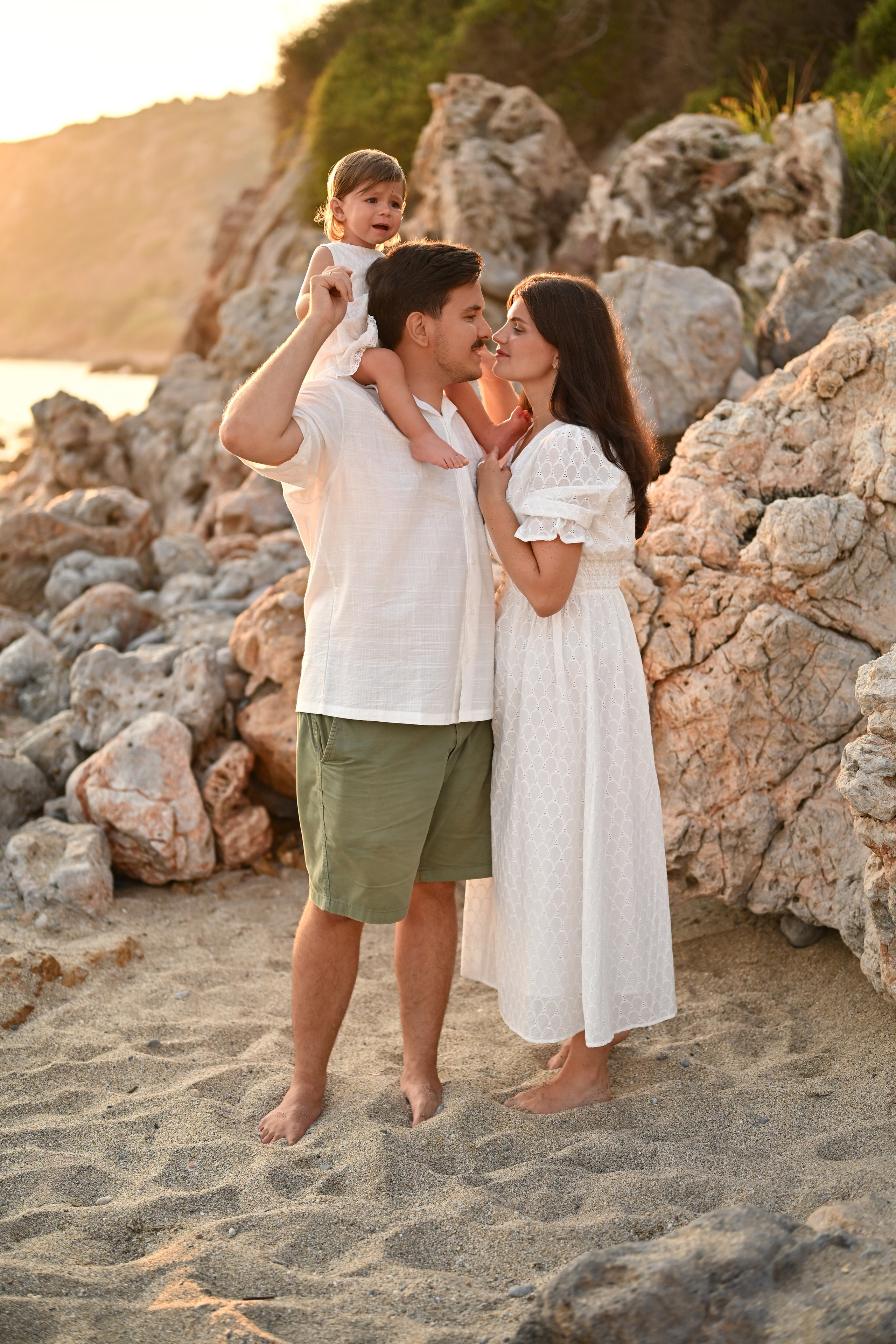 Семейная съемка на пляже Клеопатра. Photographer in Alanya, Side, Manavgat. Türkiye