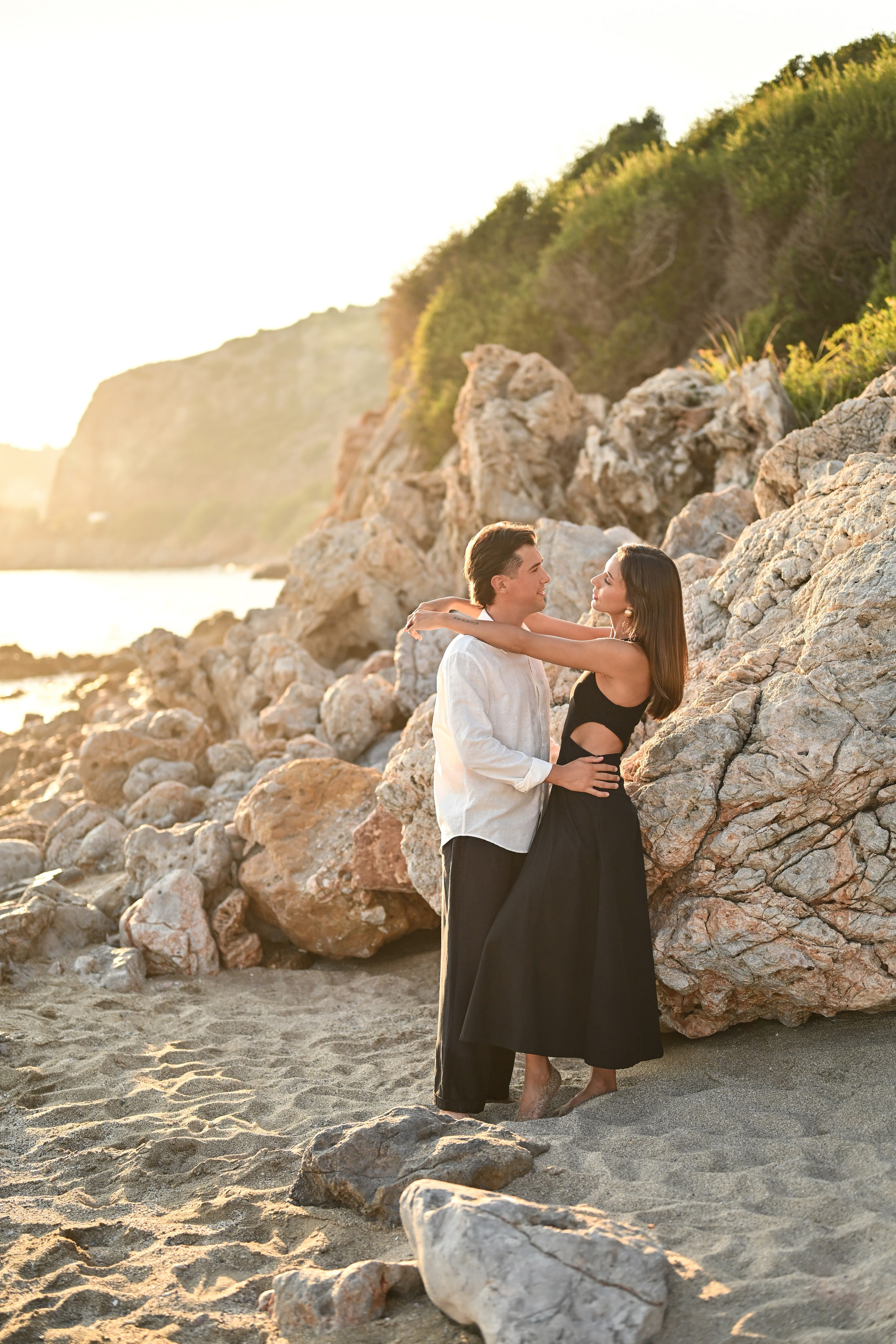 Love story на пляже Клеопатра. Photographer in Alanya, Side, Manavgat. Türkiye