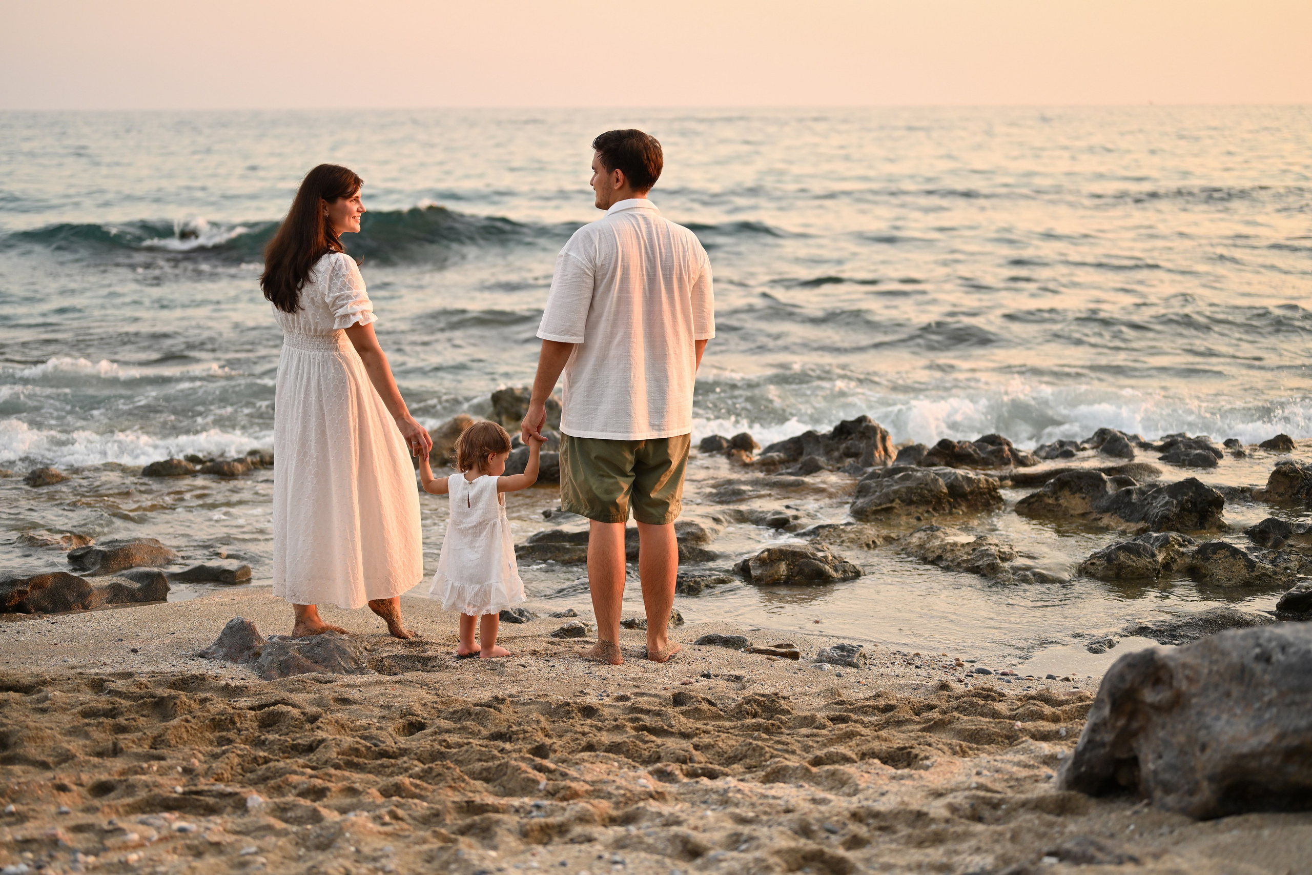 Семейная съемка на пляже Клеопатра. Photographer in Alanya, Side, Manavgat. Türkiye