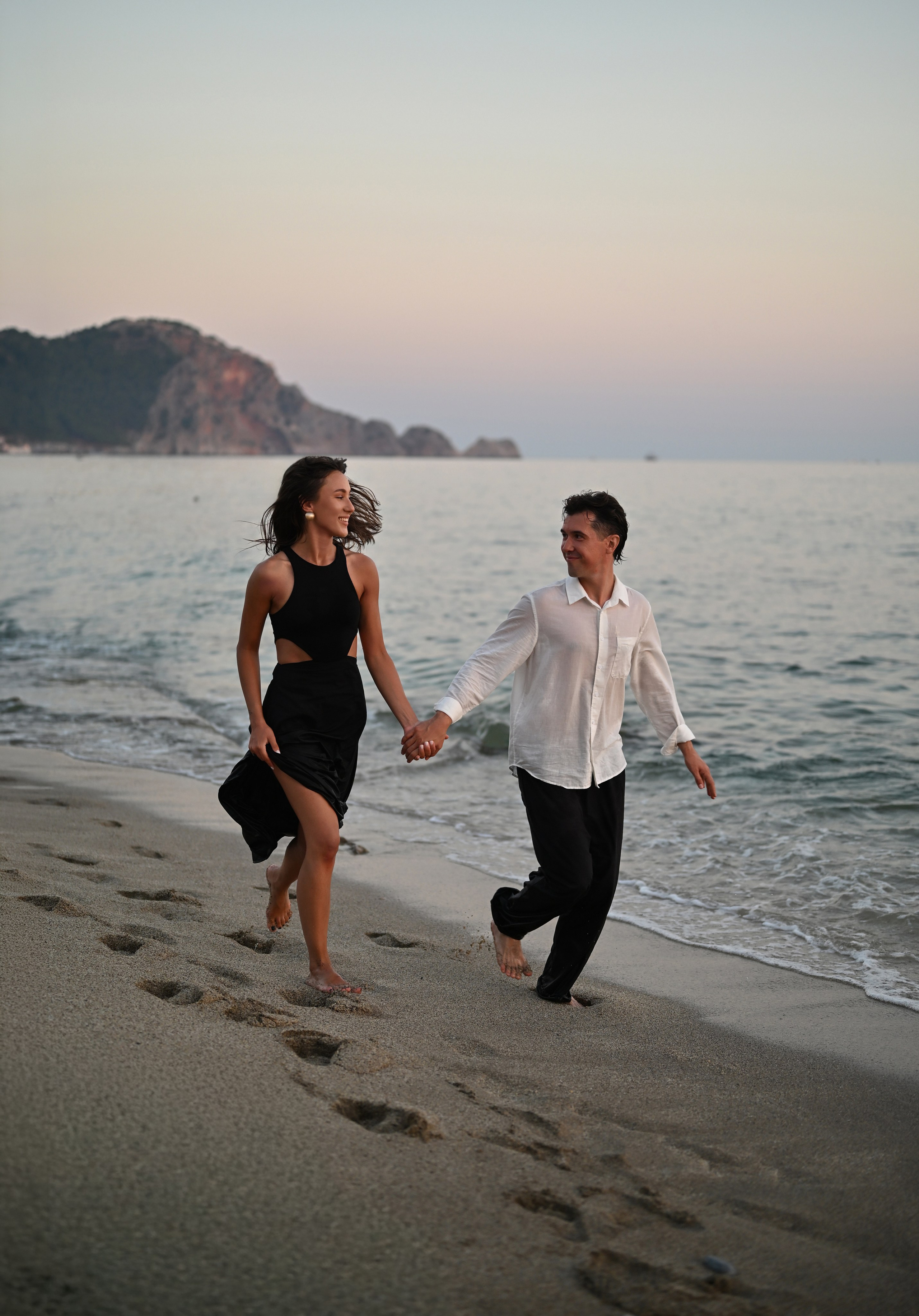 Love story на пляже Клеопатра. Photographer in Alanya, Side, Manavgat. Türkiye