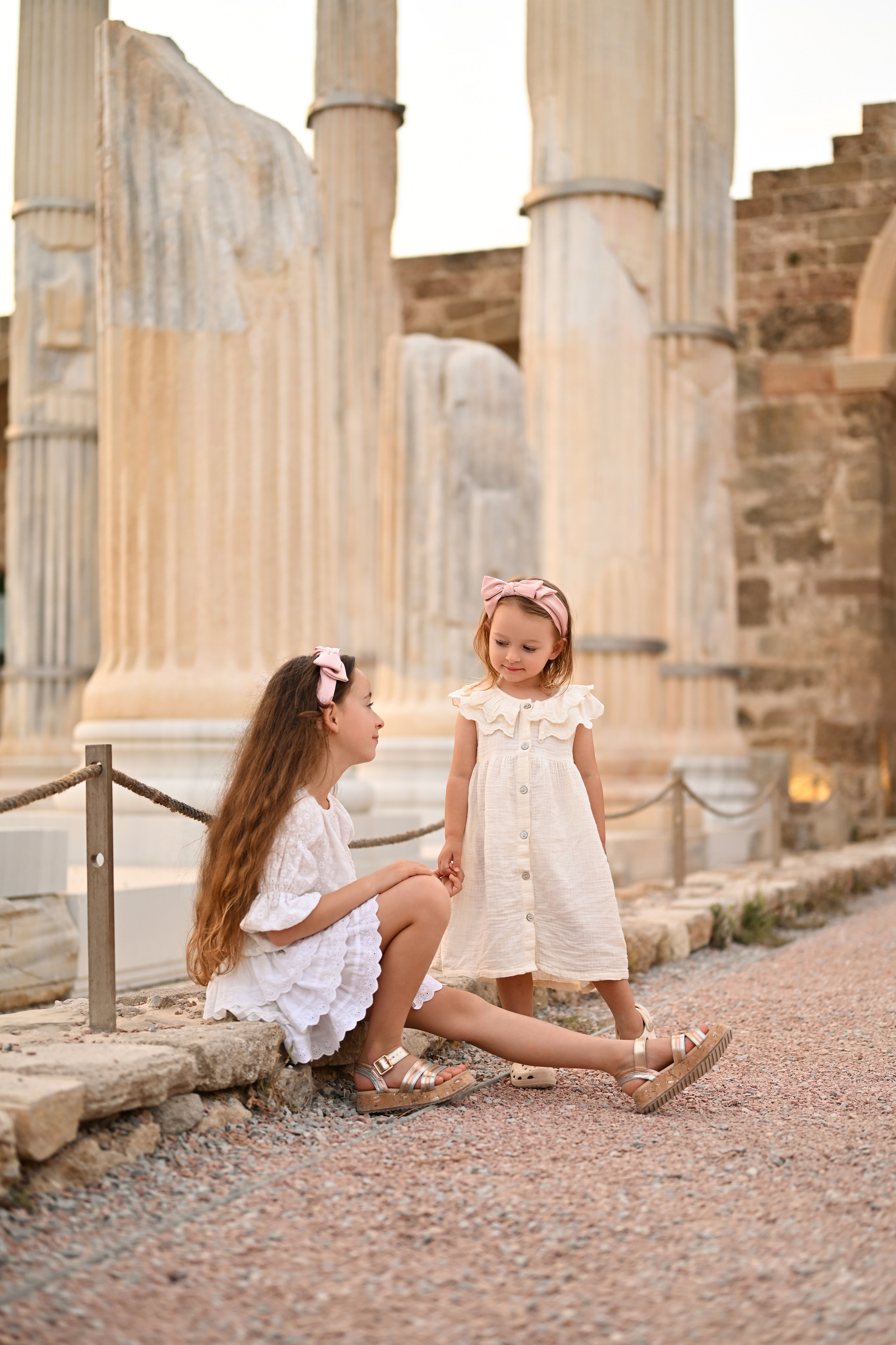 Семейные съемки в античном Сиде. Photographer in Alanya, Side, Manavgat. Türkiye