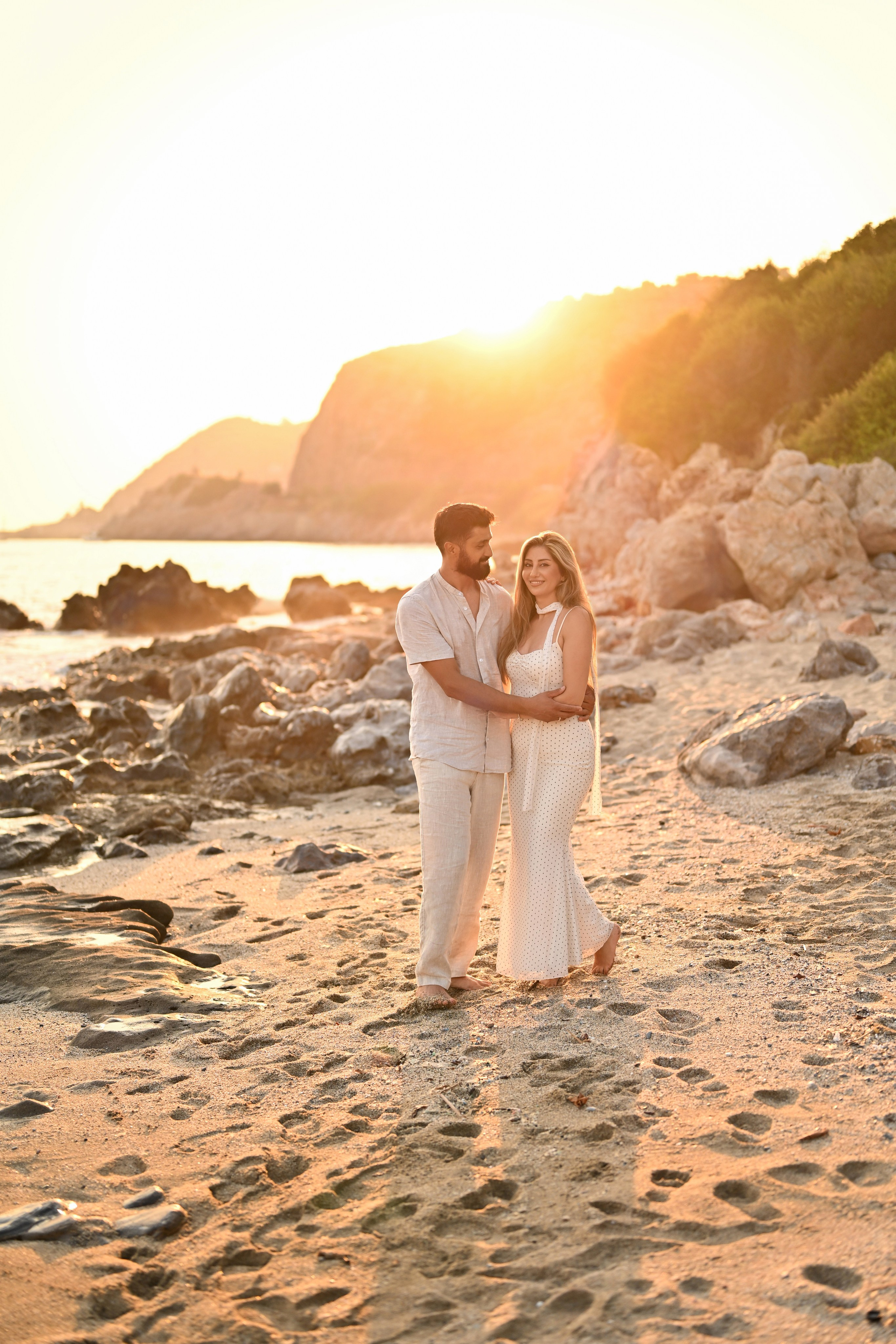 Семейная съемка на пляже Клеопатра. Photographer in Alanya, Side, Manavgat. Türkiye