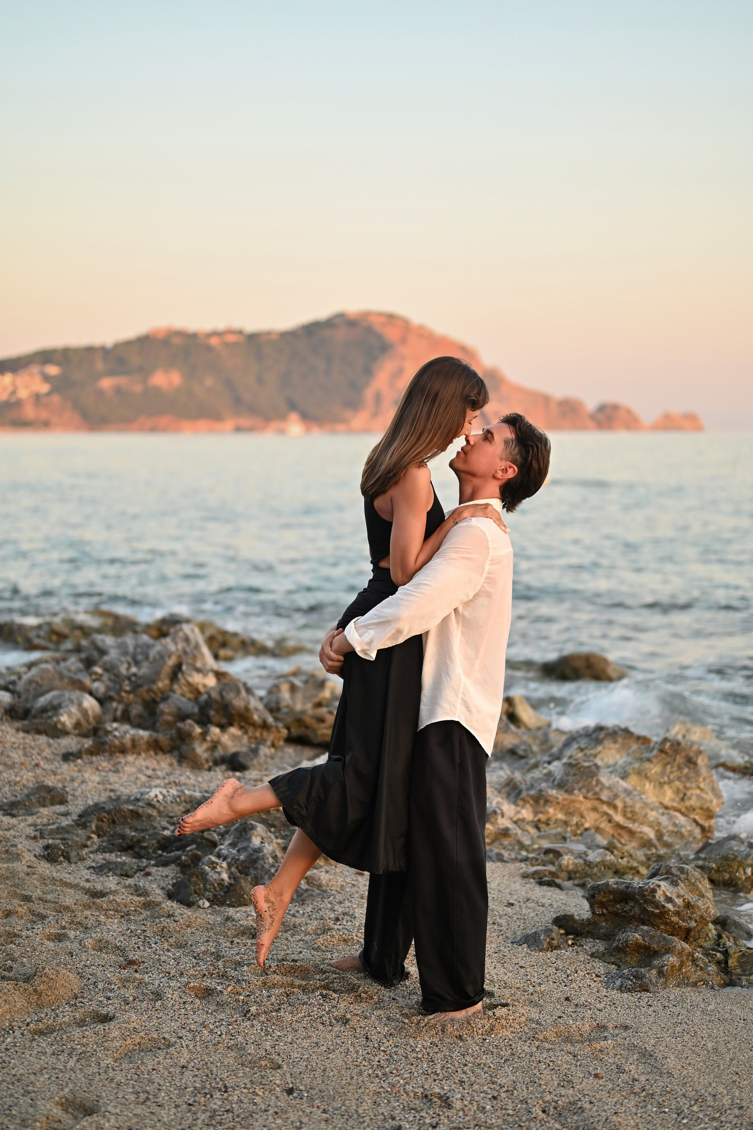 Love story на пляже Клеопатра. Photographer in Alanya, Side, Manavgat. Türkiye