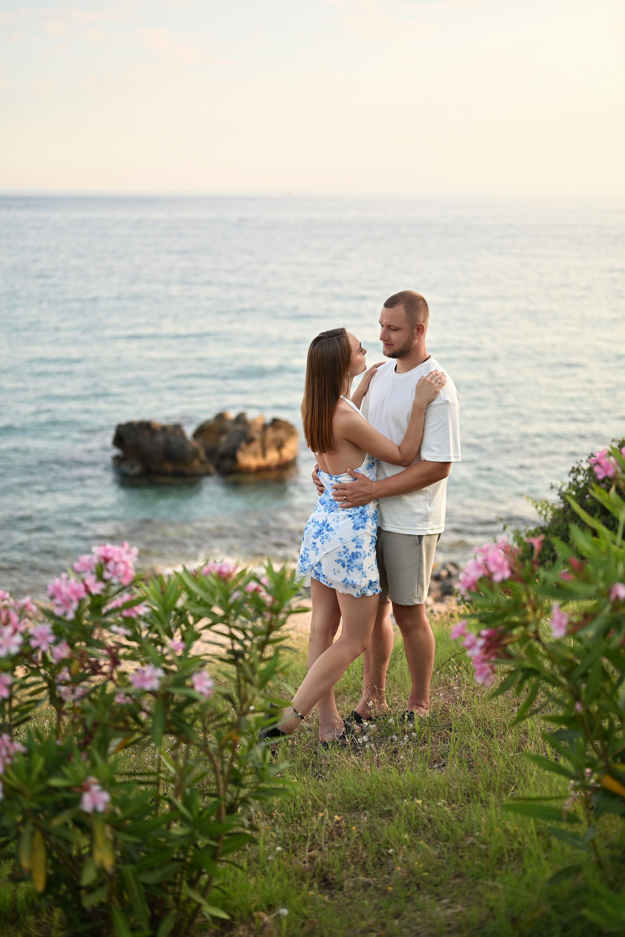 Love story на пляже Клеопатра. Photographer in Alanya, Side, Manavgat. Türkiye