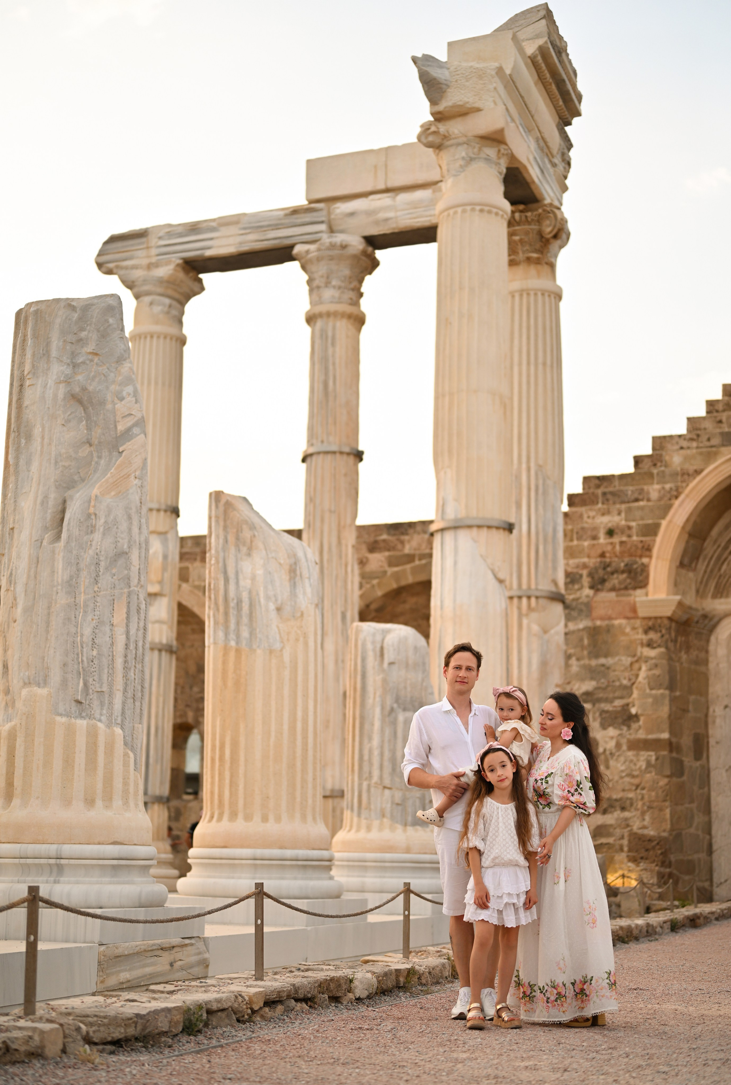 Семейные съемки в античном Сиде. Photographer in Alanya, Side, Manavgat. Türkiye