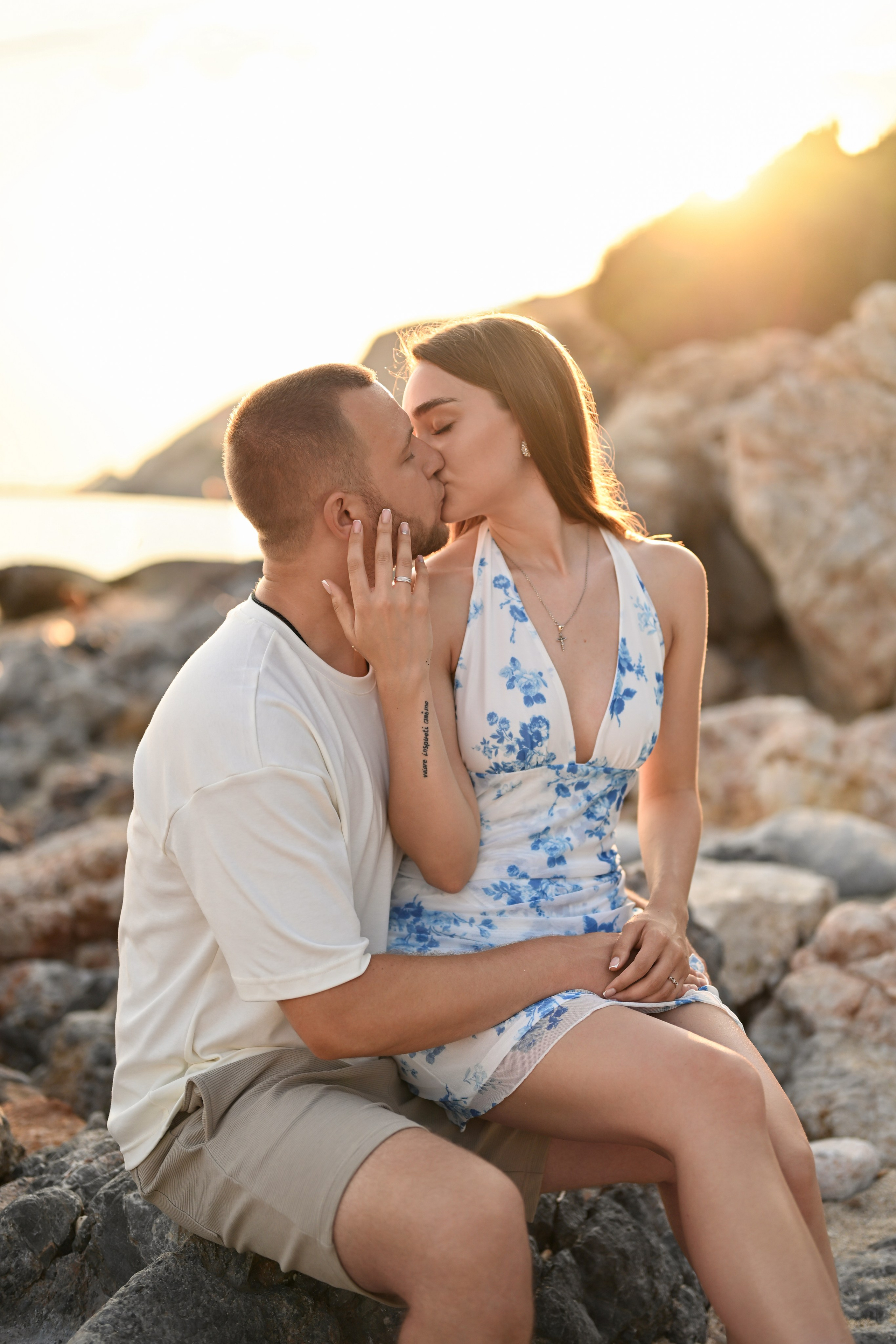 Love story на пляже Клеопатра. Photographer in Alanya, Side, Manavgat. Türkiye