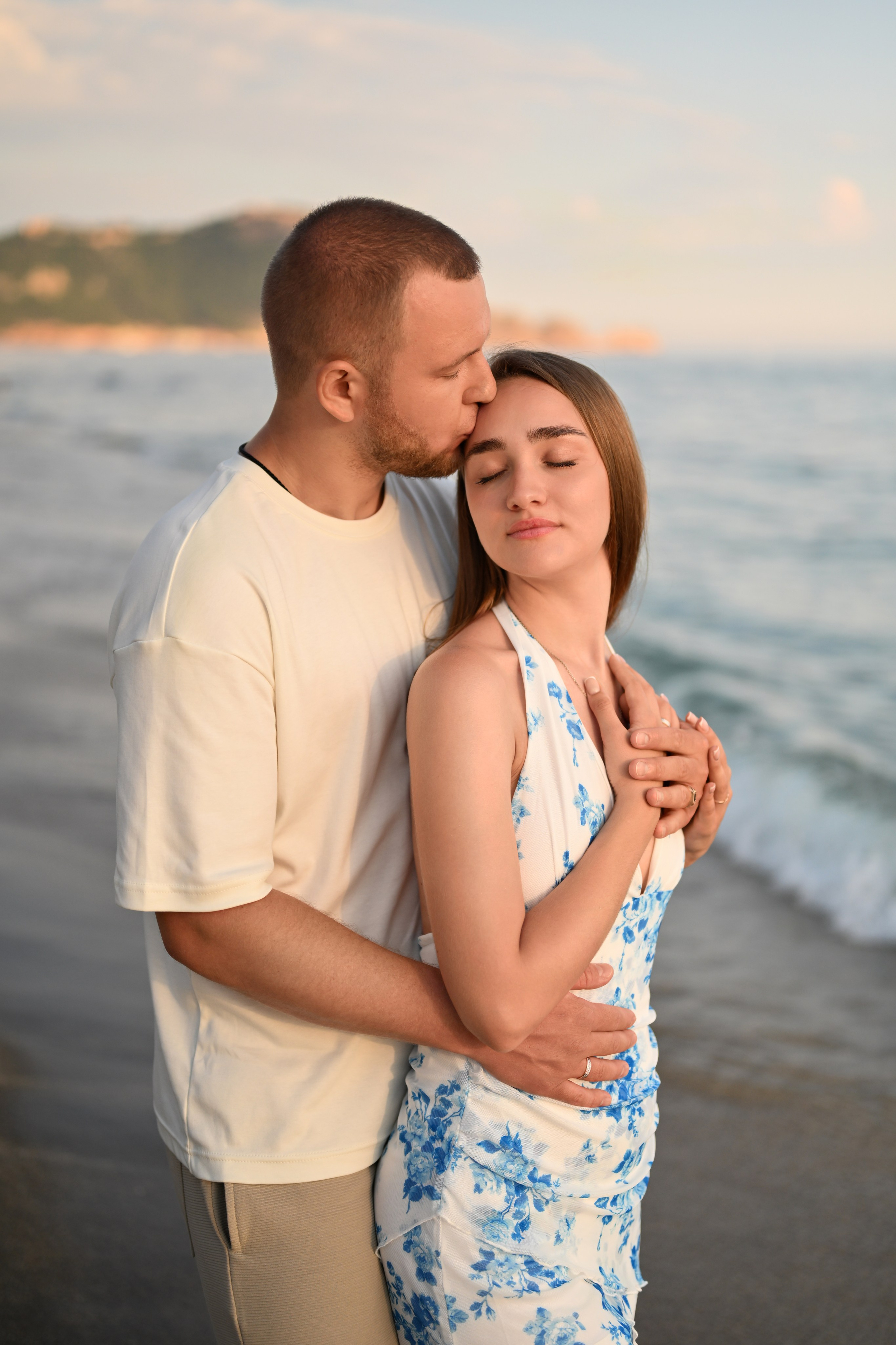 Love story на пляже Клеопатра. Photographer in Alanya, Side, Manavgat. Türkiye