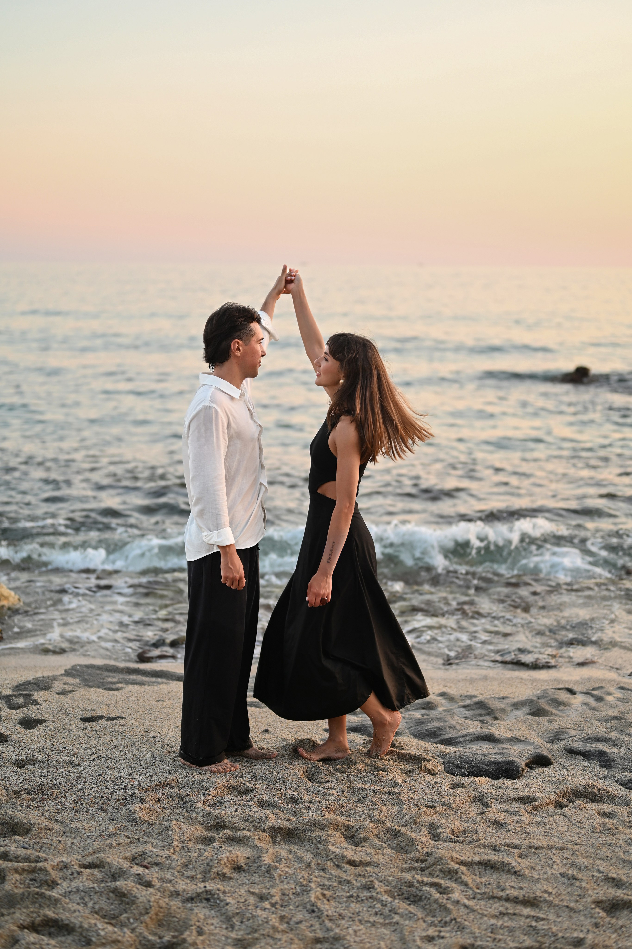 Love story на пляже Клеопатра. Photographer in Alanya, Side, Manavgat. Türkiye