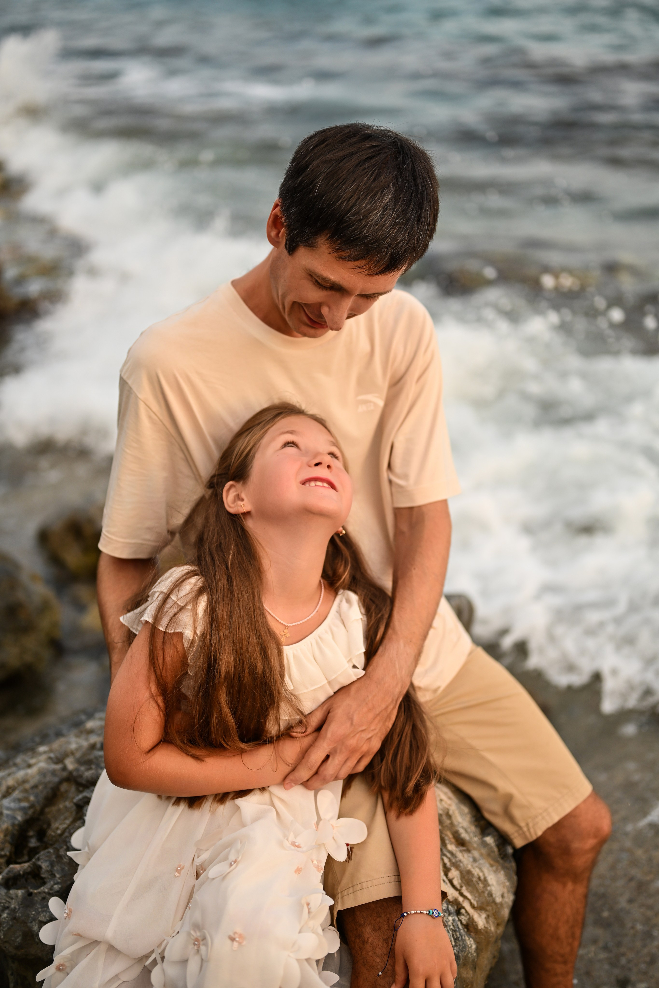 Семейная съемка на пляже Клеопатра. Photographer in Alanya, Side, Manavgat. Türkiye