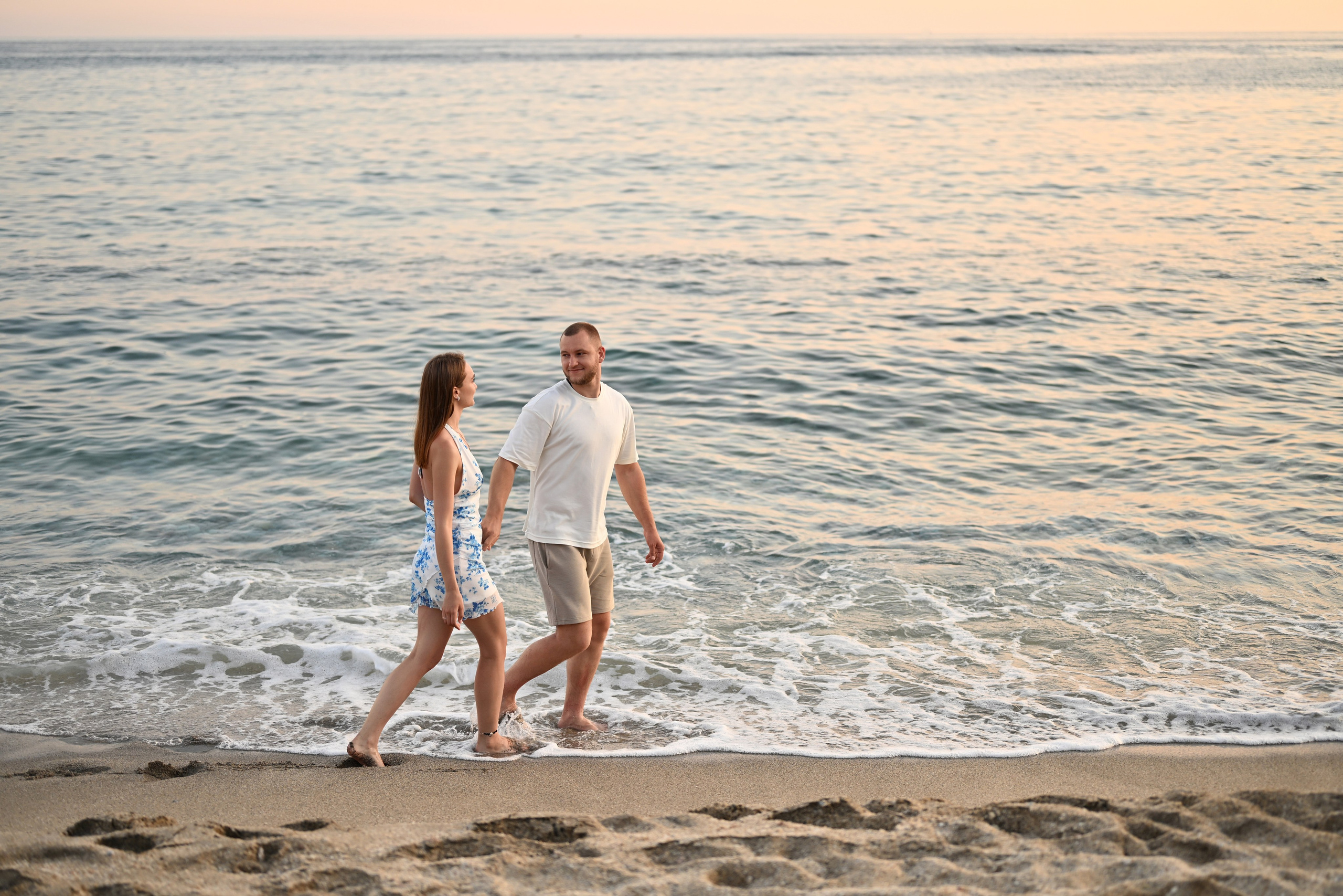 Love story на пляже Клеопатра. Photographer in Alanya, Side, Manavgat. Türkiye