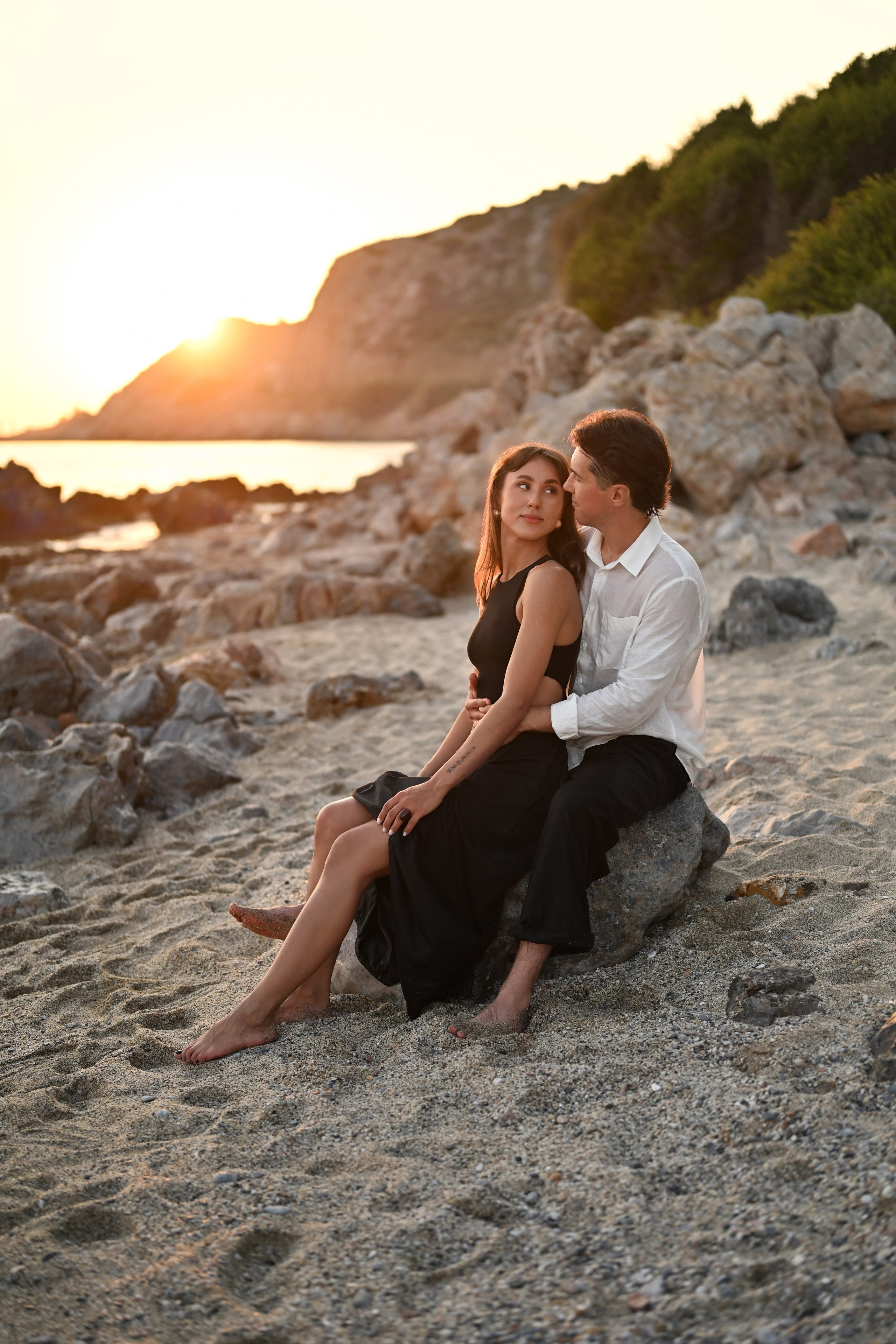 Love story на пляже Клеопатра. Photographer in Alanya, Side, Manavgat. Türkiye