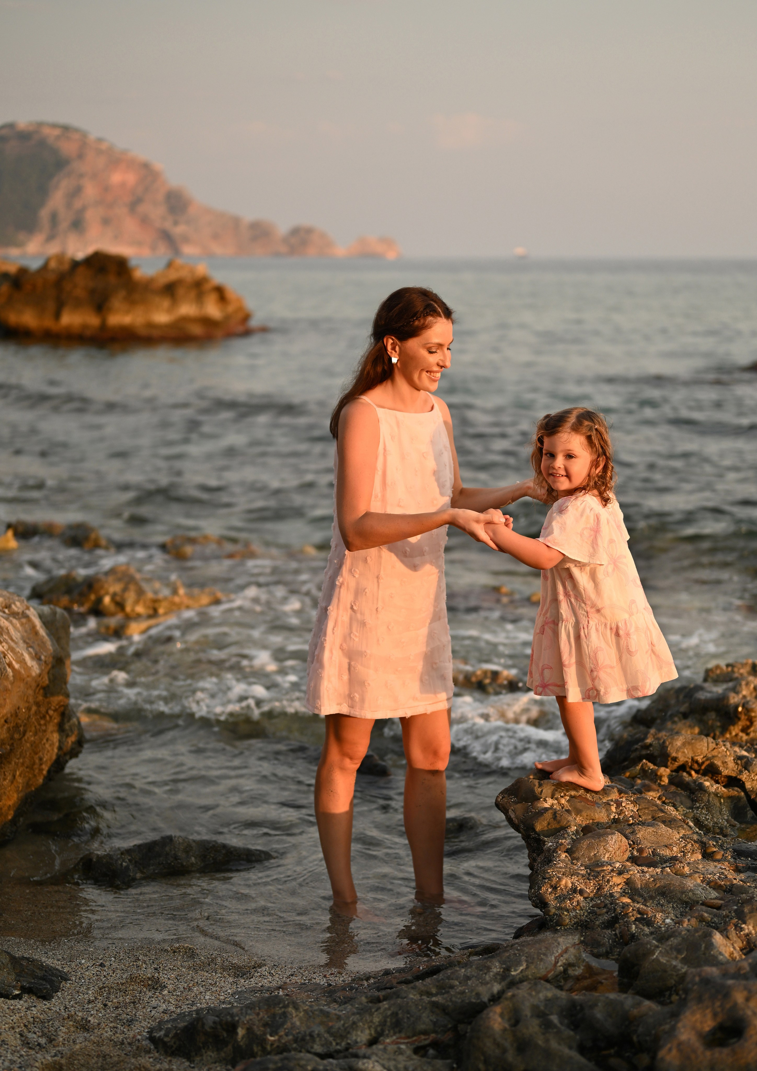 Семейная съемка на пляже Клеопатра. Photographer in Alanya, Side, Manavgat. Türkiye