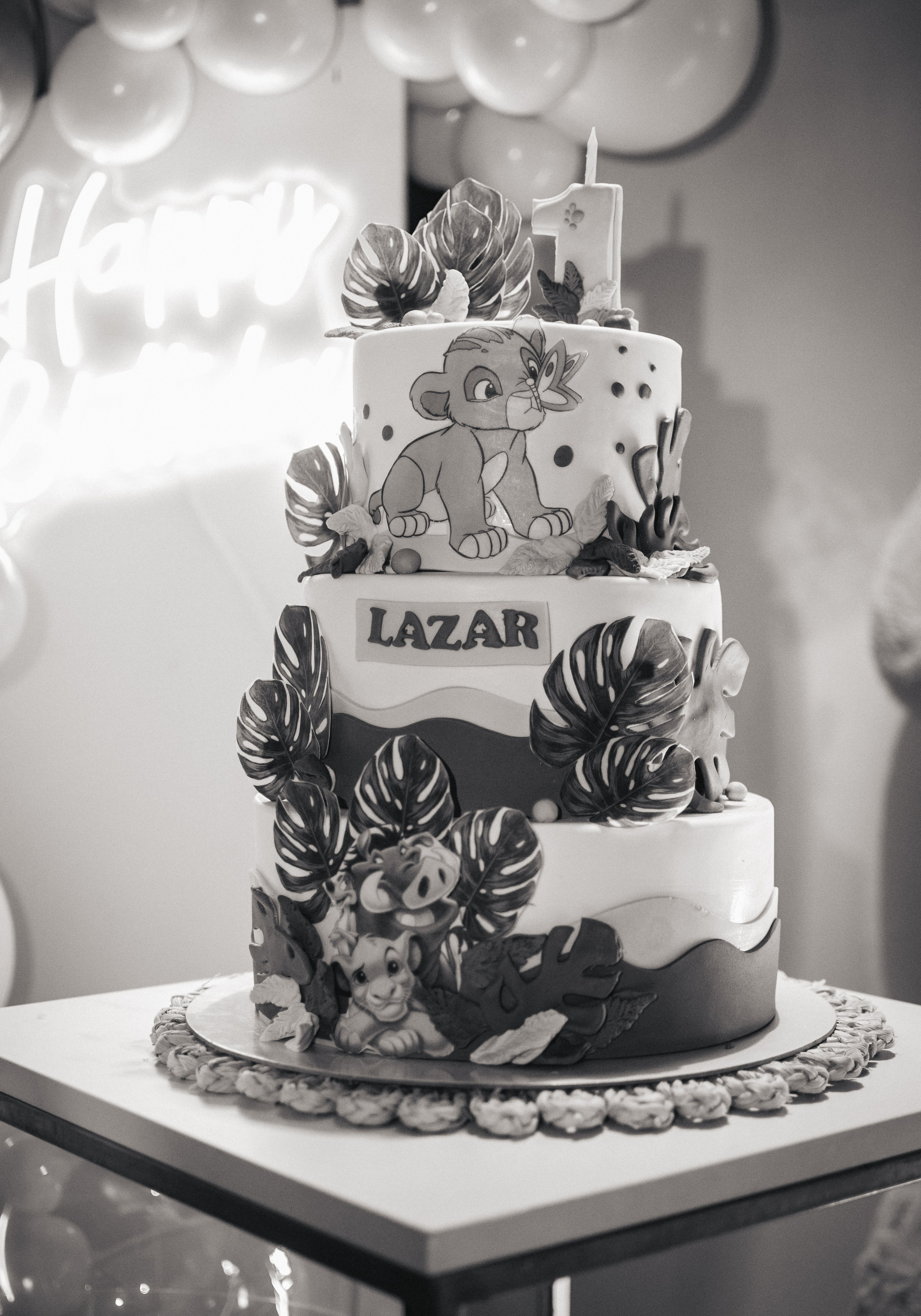 Lazar, krštenje i rođendan. BambinaaPhotography