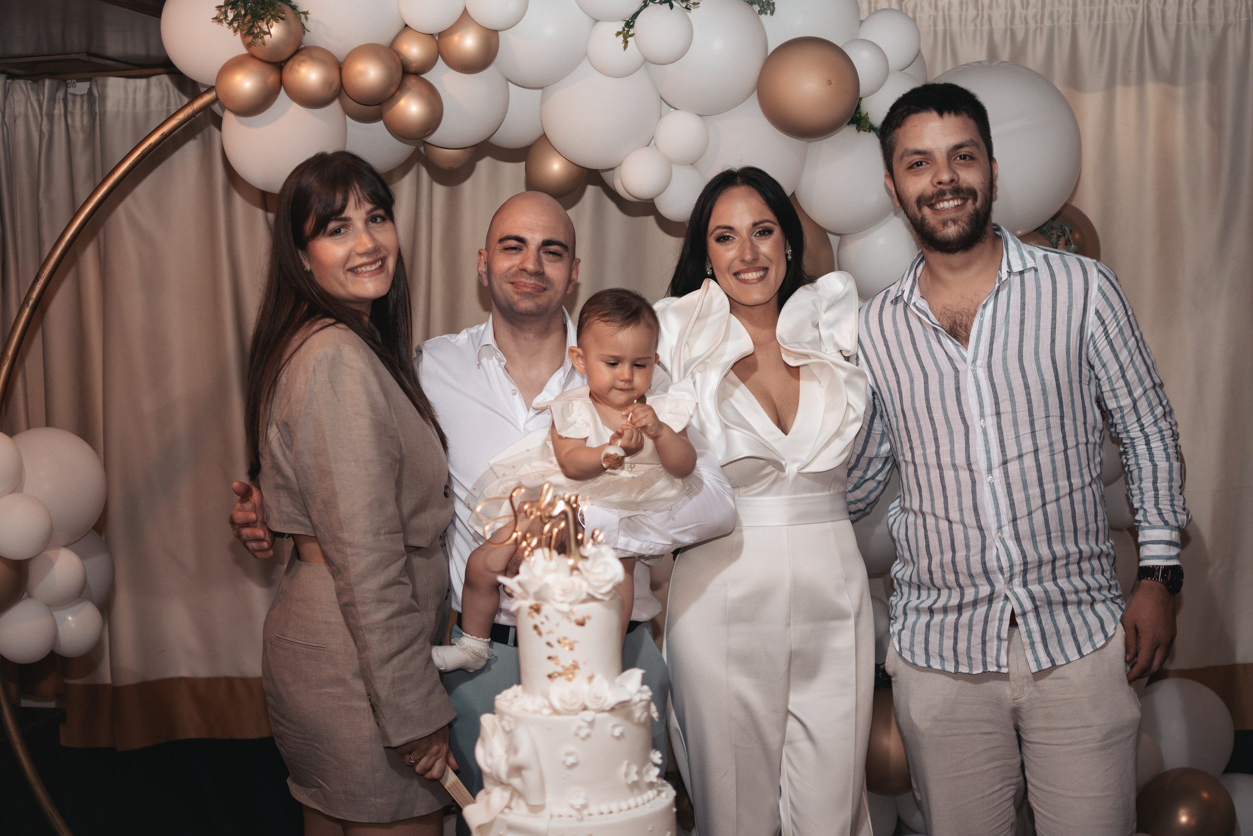 Sofija, krštenje i rođendan. BambinaaPhotography