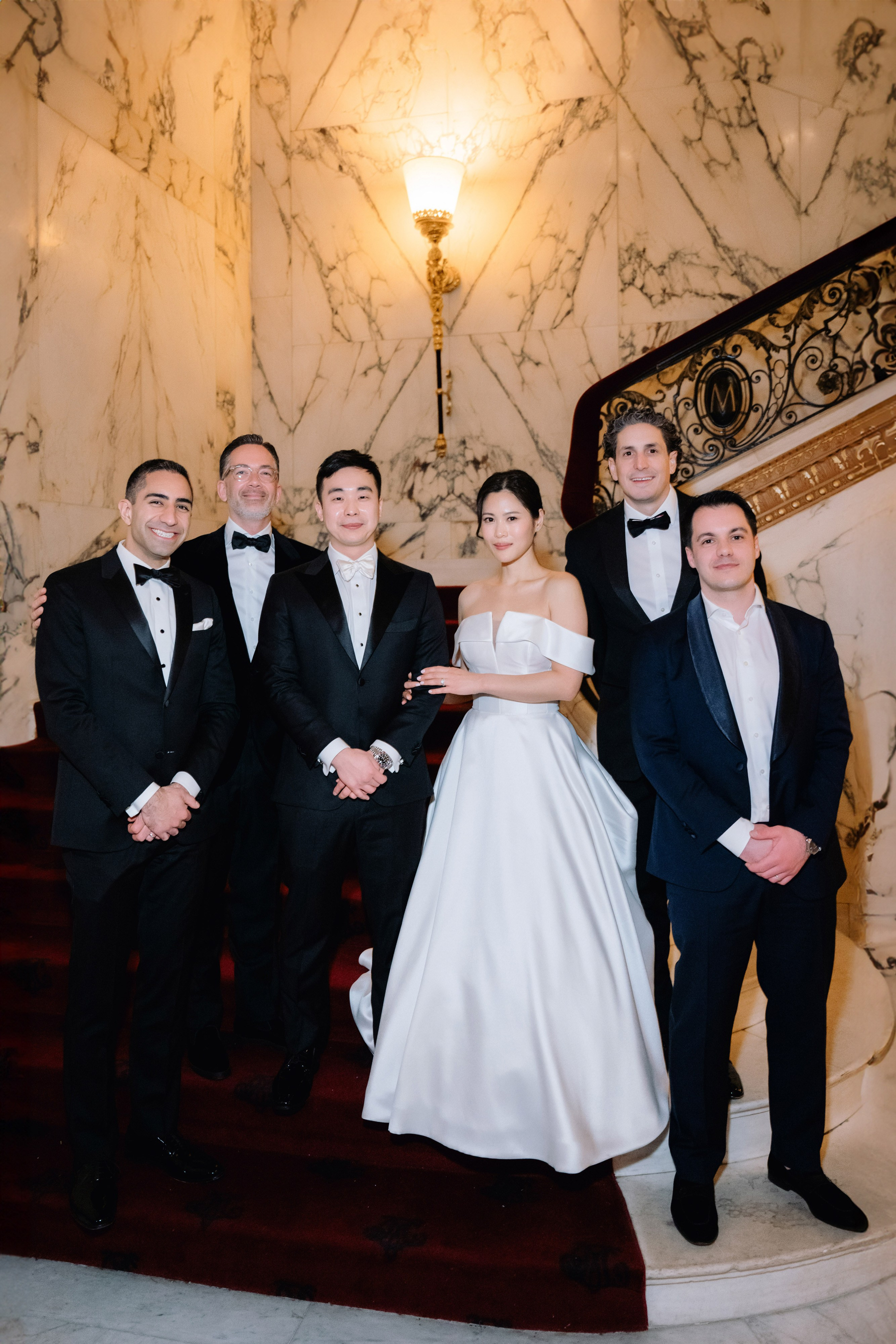 a group of people posing for a picture