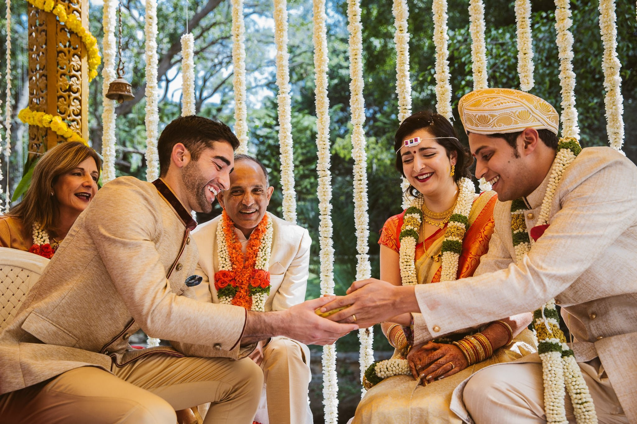 An intimate destination wedding at The Tamarind Tree, J.P Nagar, Bangalore