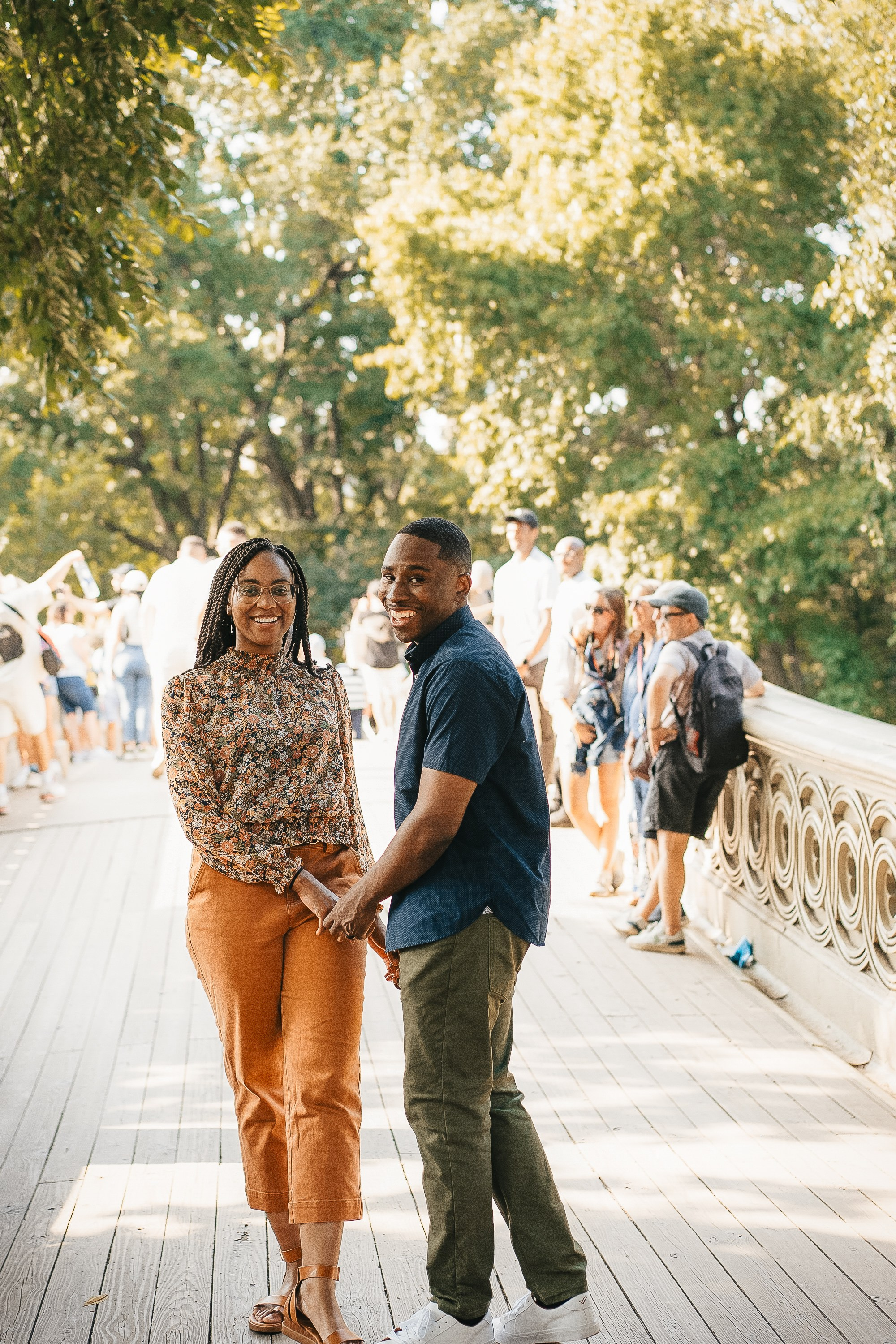 Photoshoot before wedding. Portrait and wedding photographer in New York