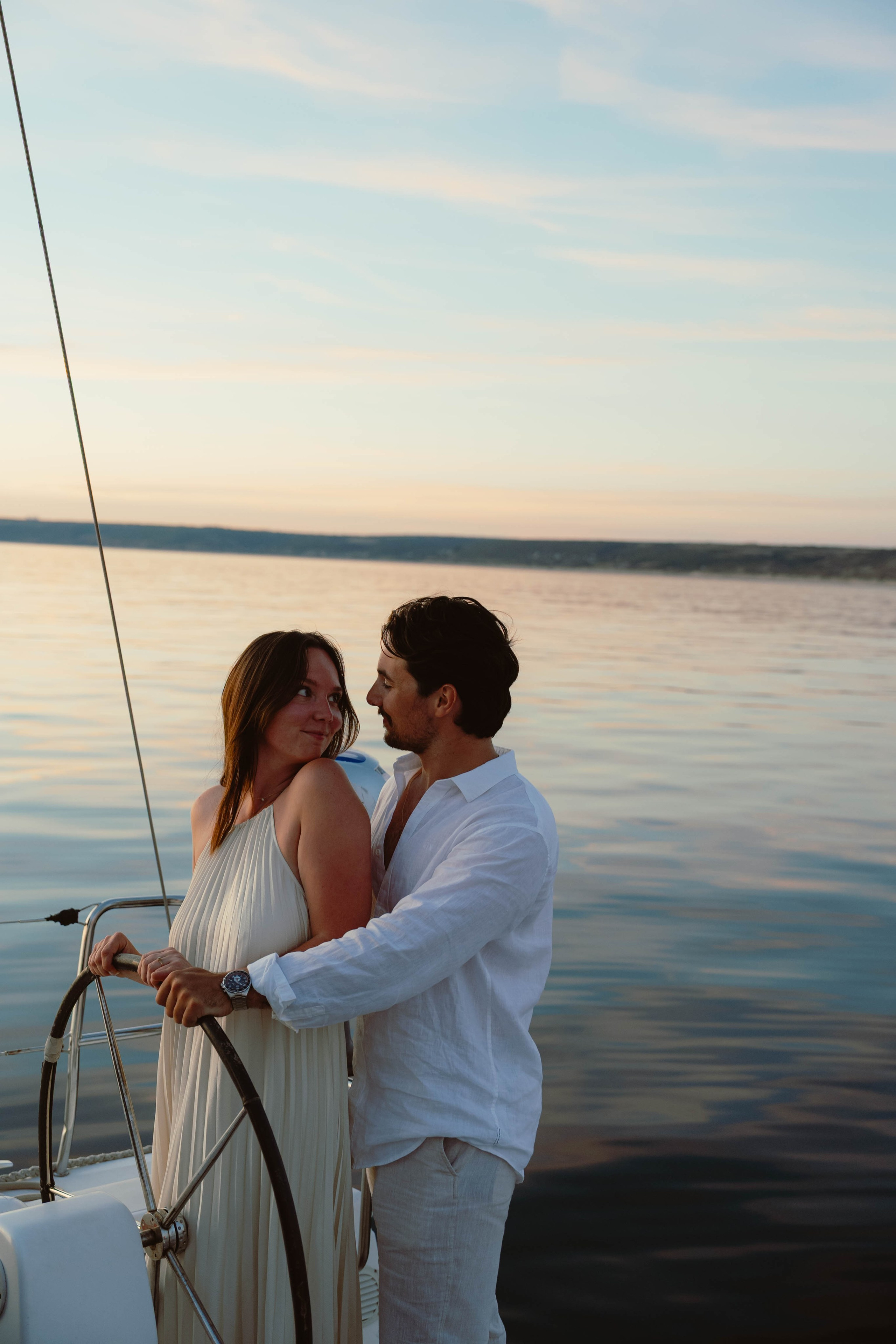Sortie en voilier. Weeding photographer / event / portrait