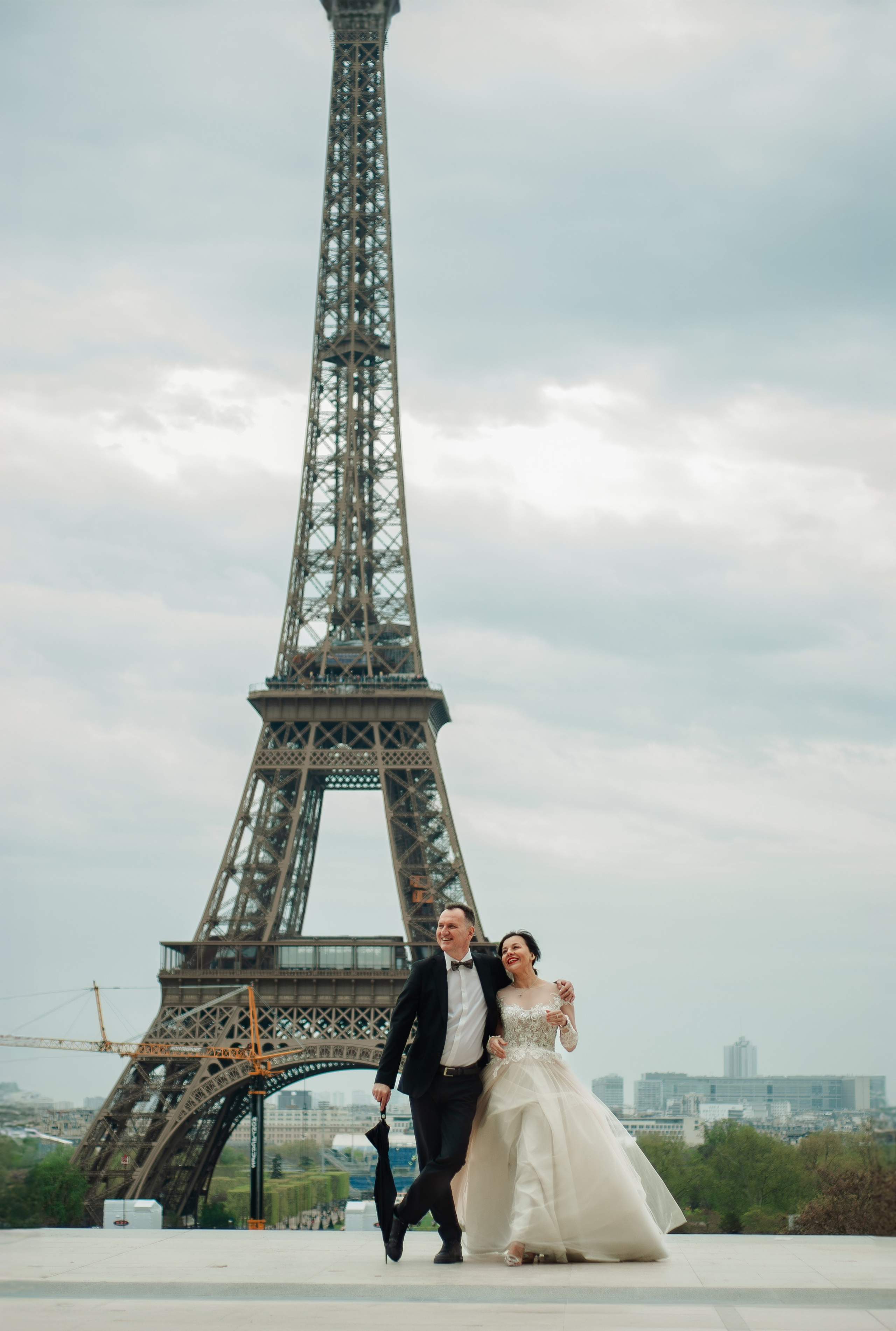Wedding anniversary photoshoot. Paris photographer — Polina Osipova