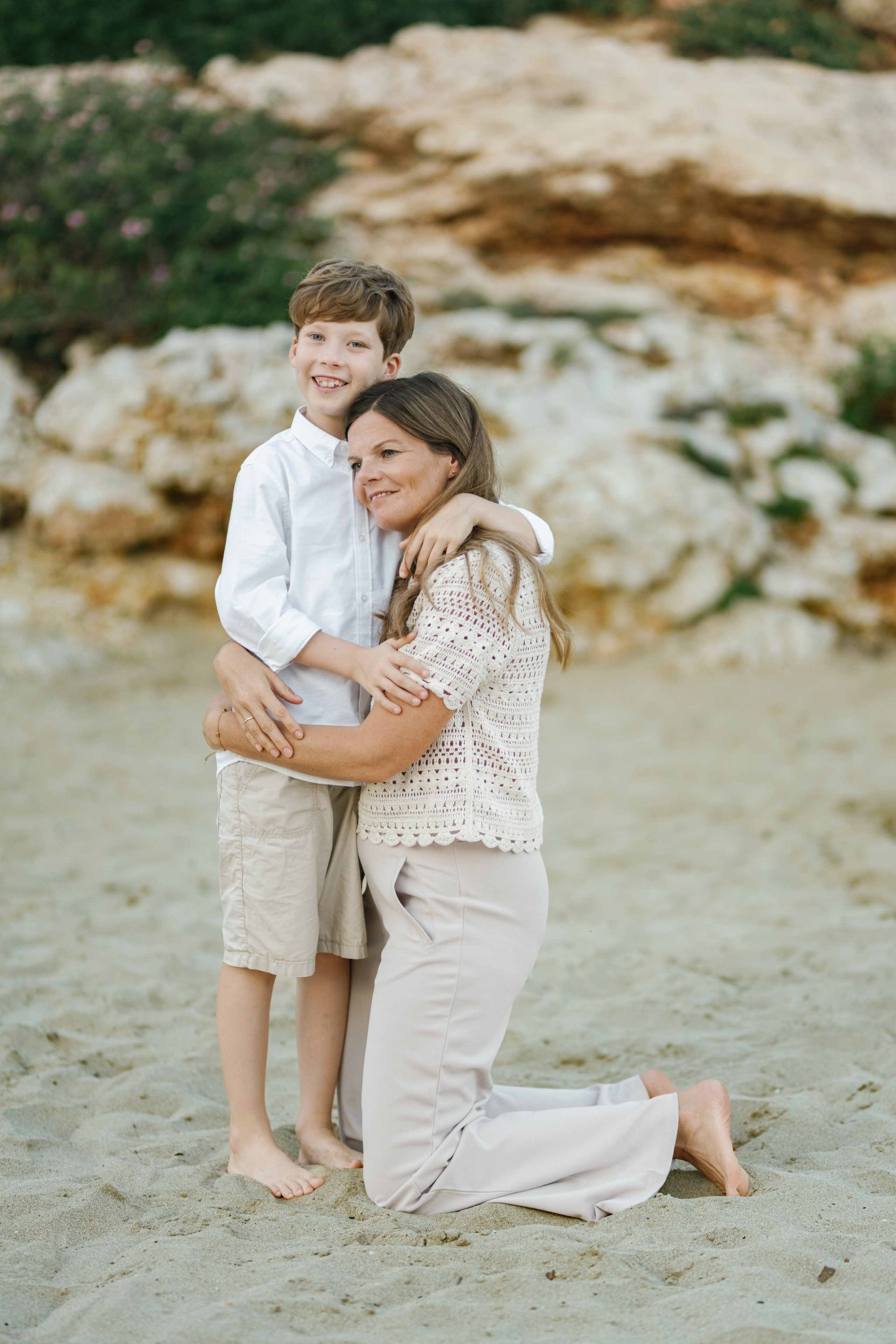 Big family photo session. Photographer in Mallorca