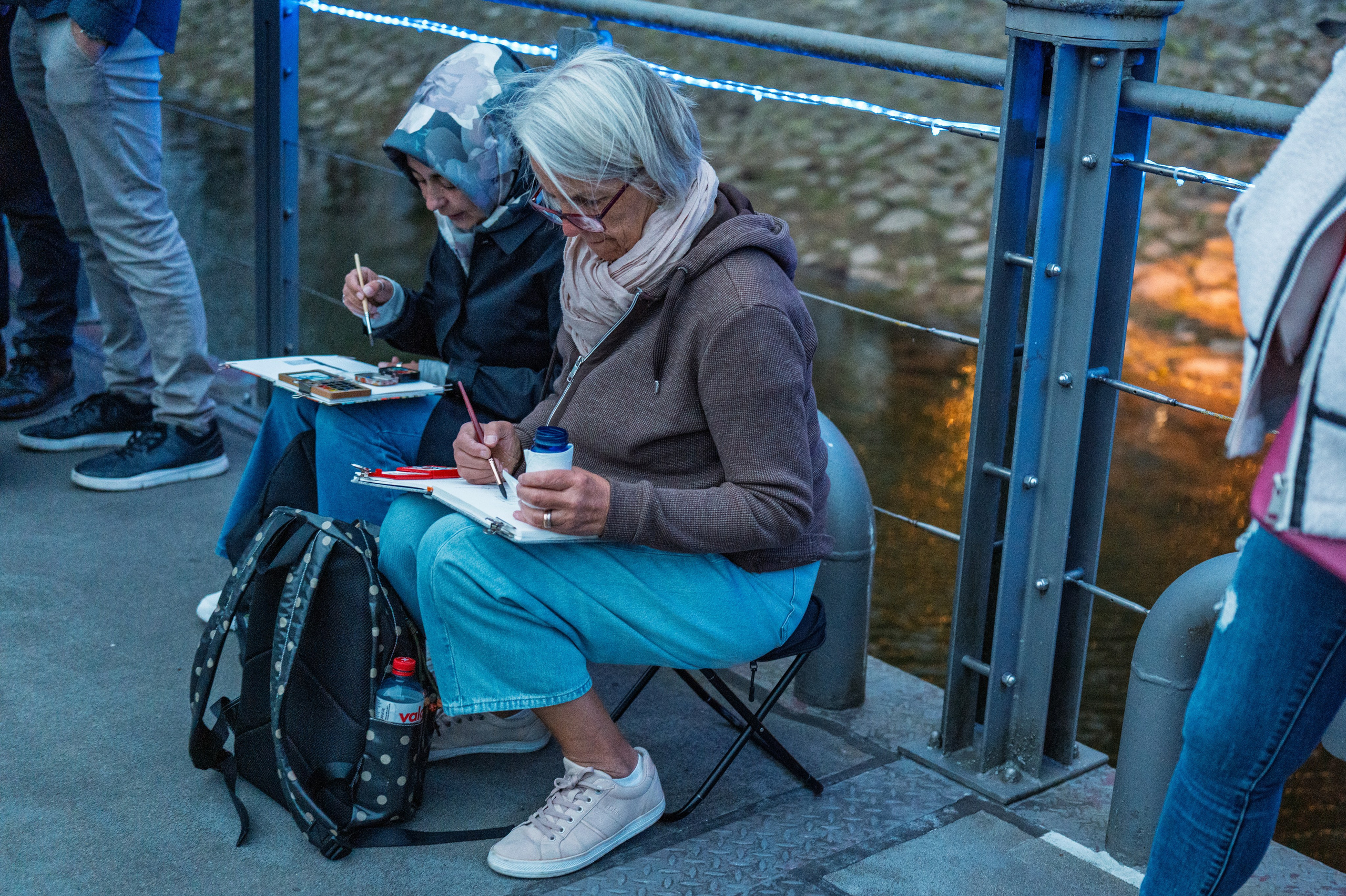 Urban Sketchers, Maritime Week and more Street in Bremen. URBANSTREETFILES.ART