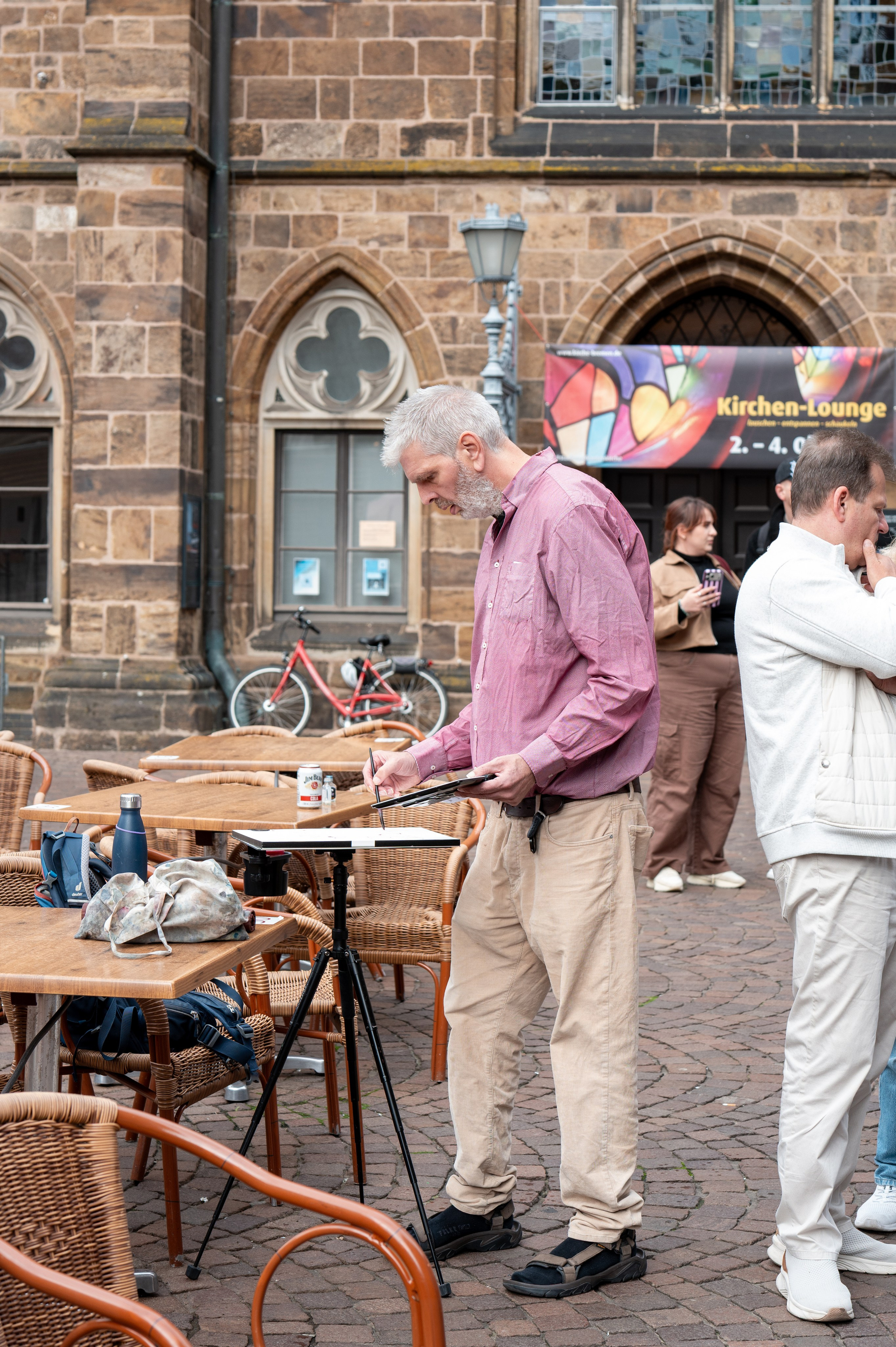 Urban Sketchers, Maritime Week and more Street in Bremen. URBANSTREETFILES.ART