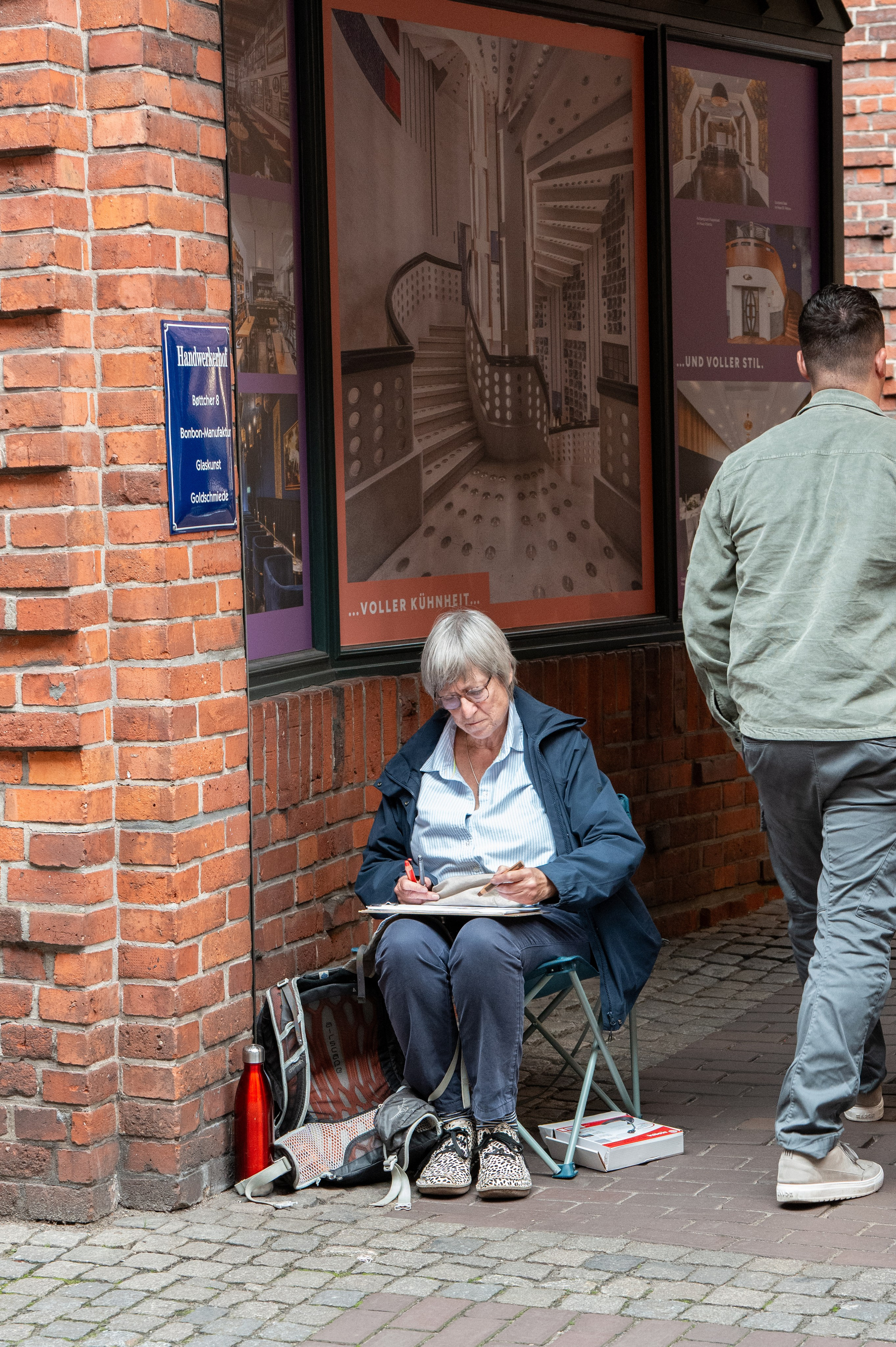 Urban Sketchers, Maritime Week and more Street in Bremen. URBANSTREETFILES.ART