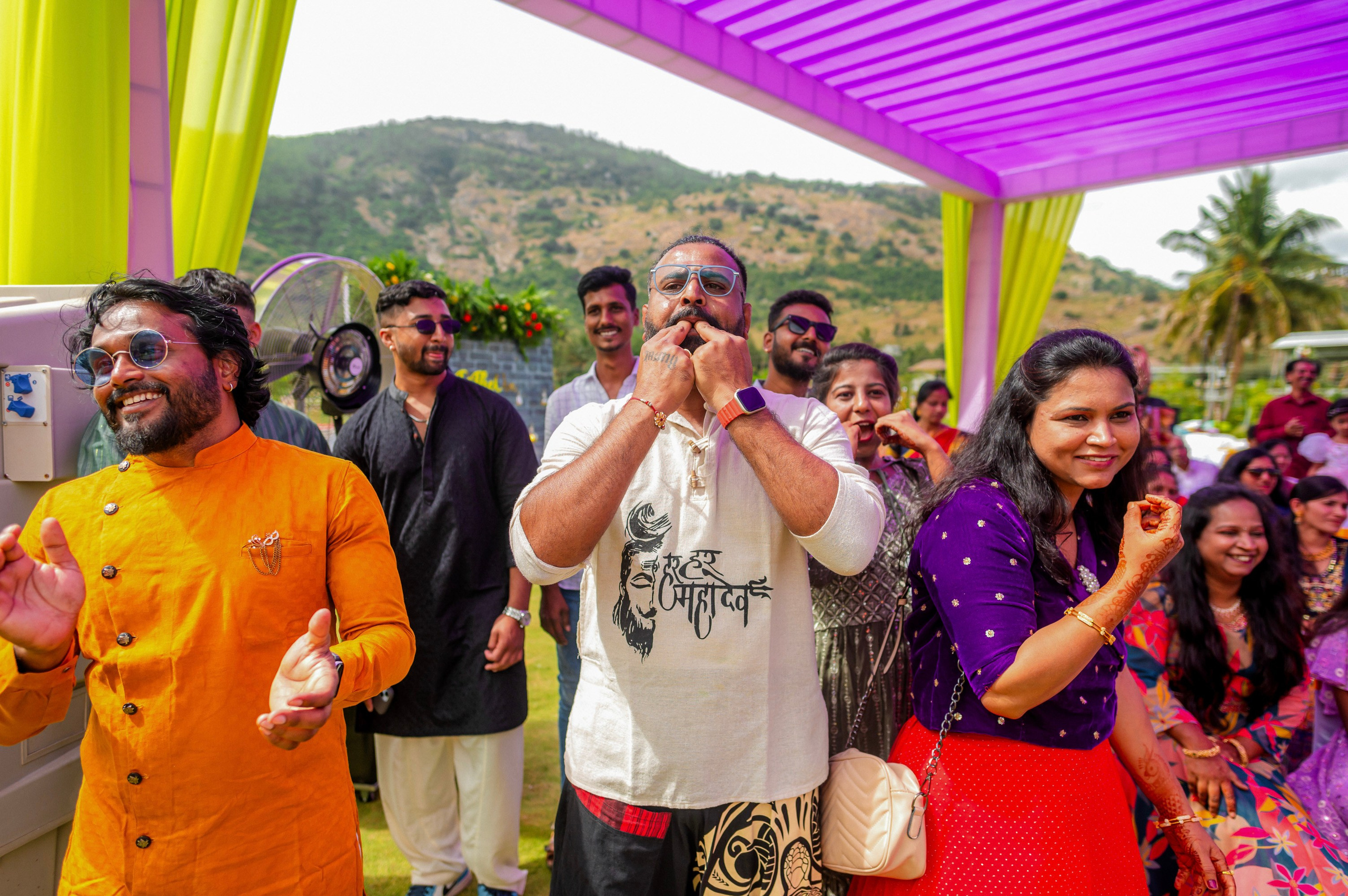 Sivatmika & Vinay, Wedding at Amitarasa, Nandi Hills | Truly Yours