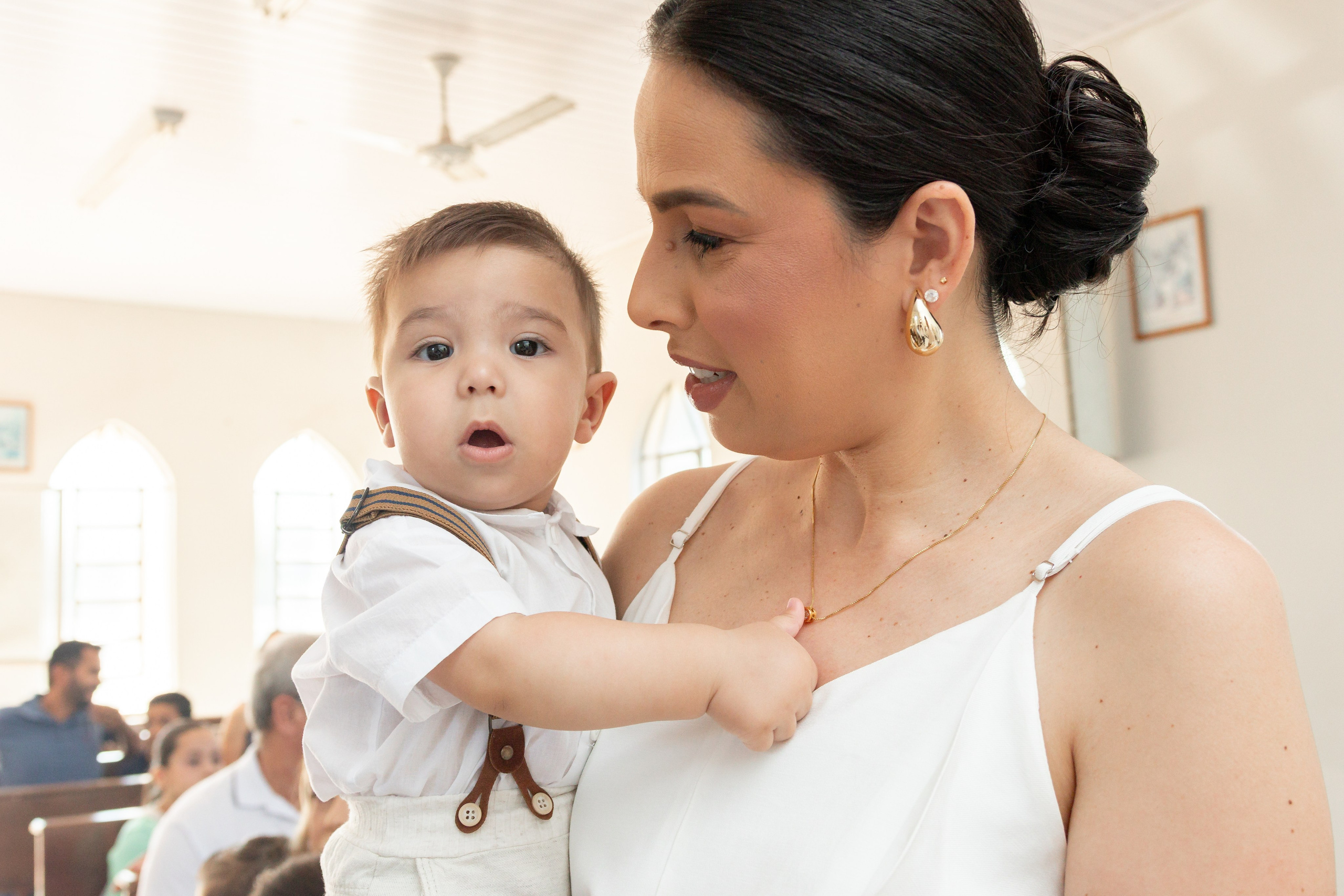 Lucca — Batizado. Principal