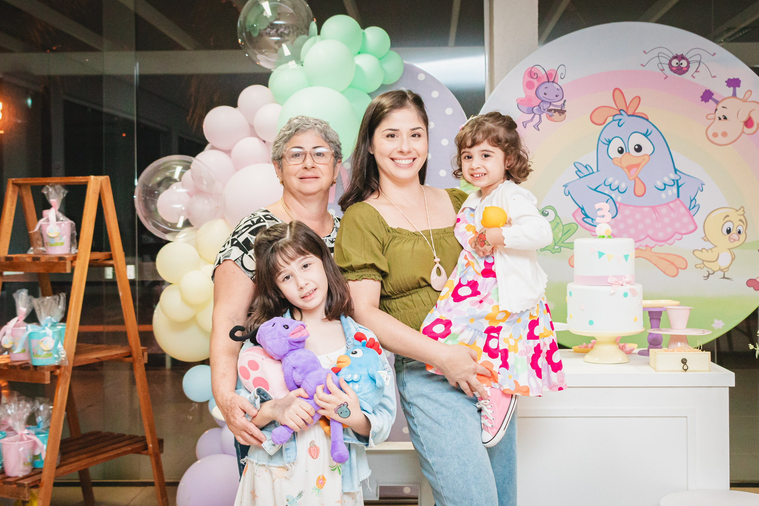 Maria Luiza — Aniversário 3 anos. Principal