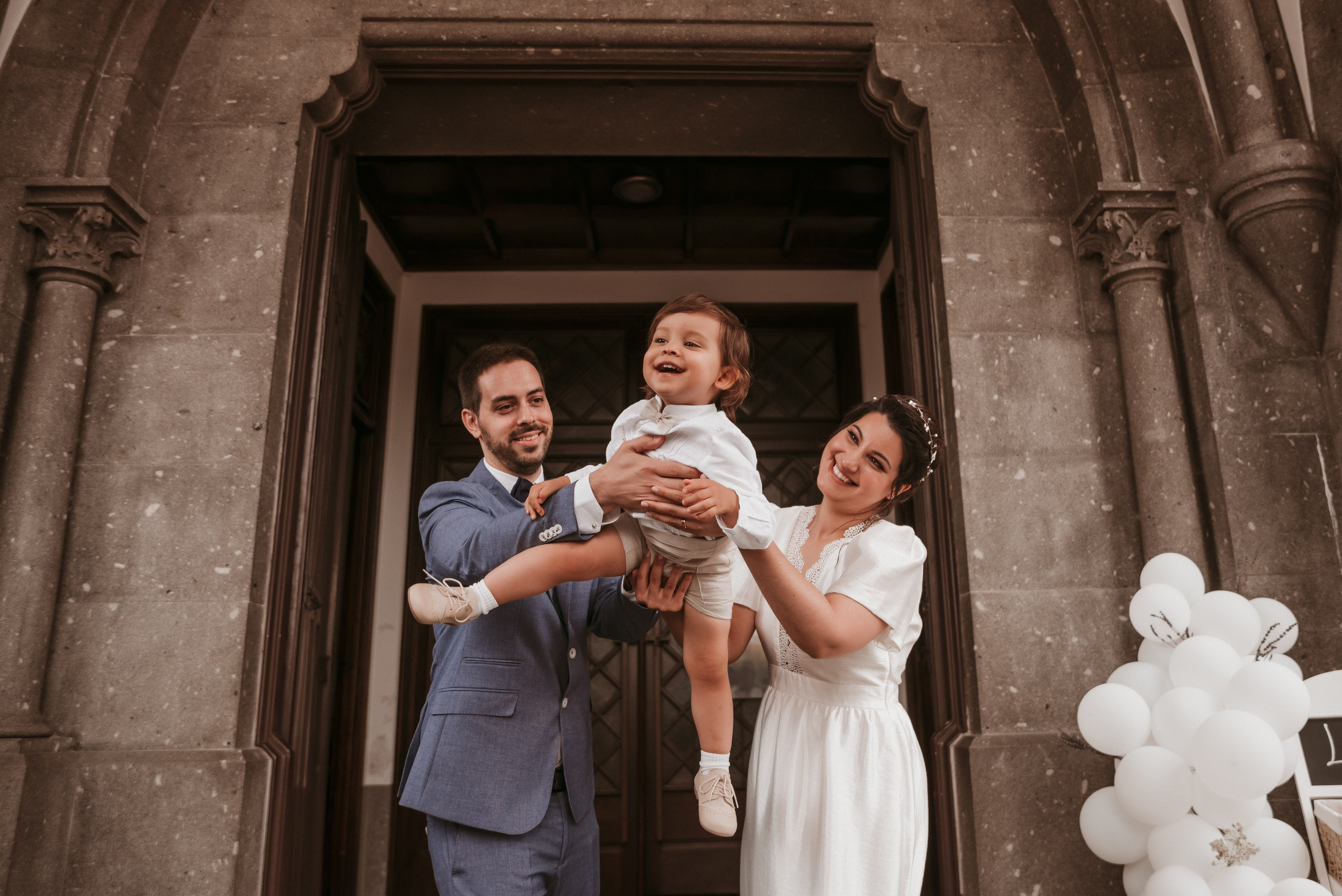 Batizado do Lucas. Fotógrafa de Casamentos e Família em Braga — Alexandra Mieres Photography