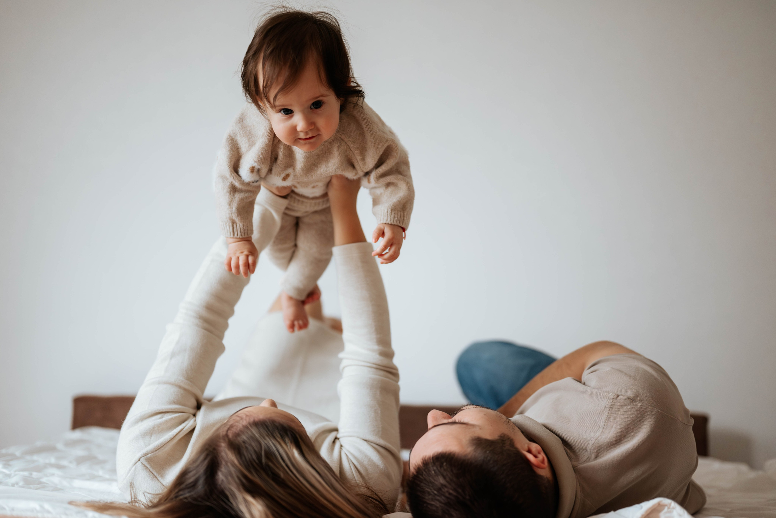 Maša - fotografisanje bebe kod kuće. Dečiji i porodični fotograf